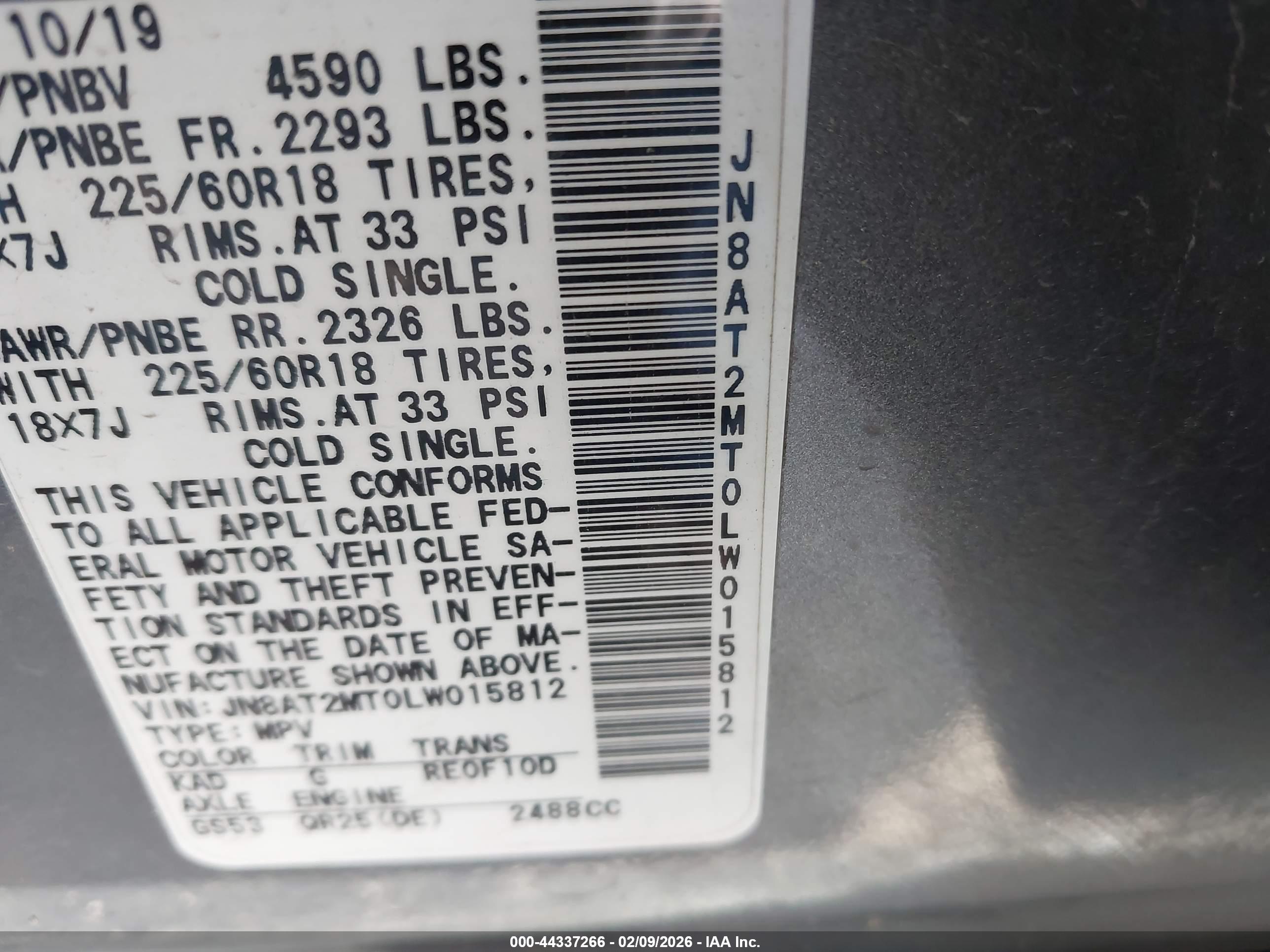 NISSAN ROGUE image 9
