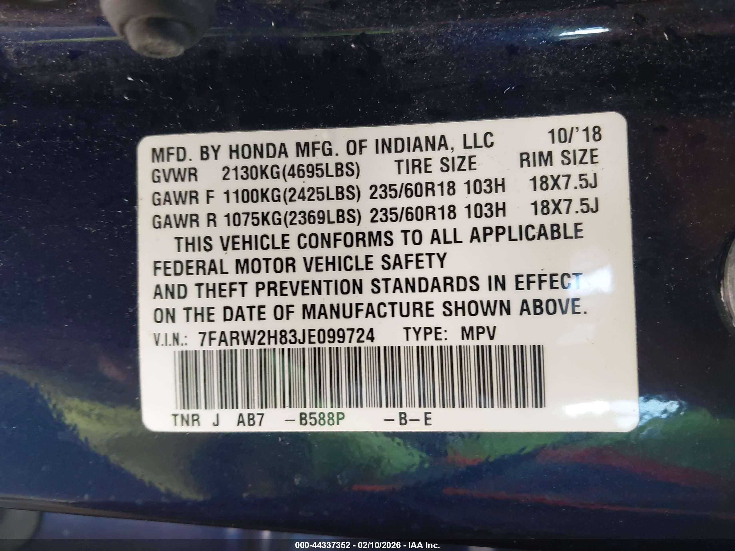 HONDA CR-V image 9
