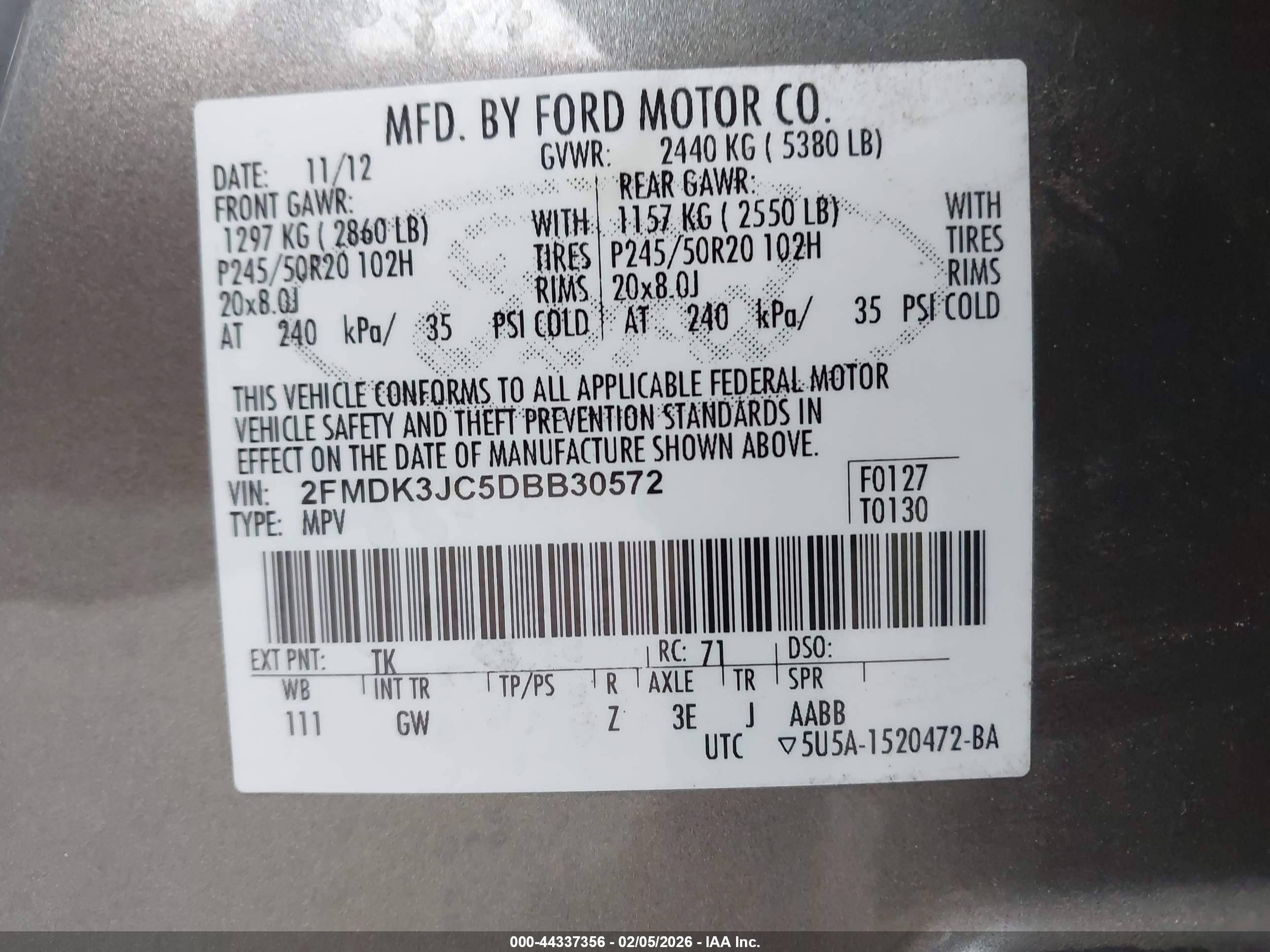FORD EDGE image 9