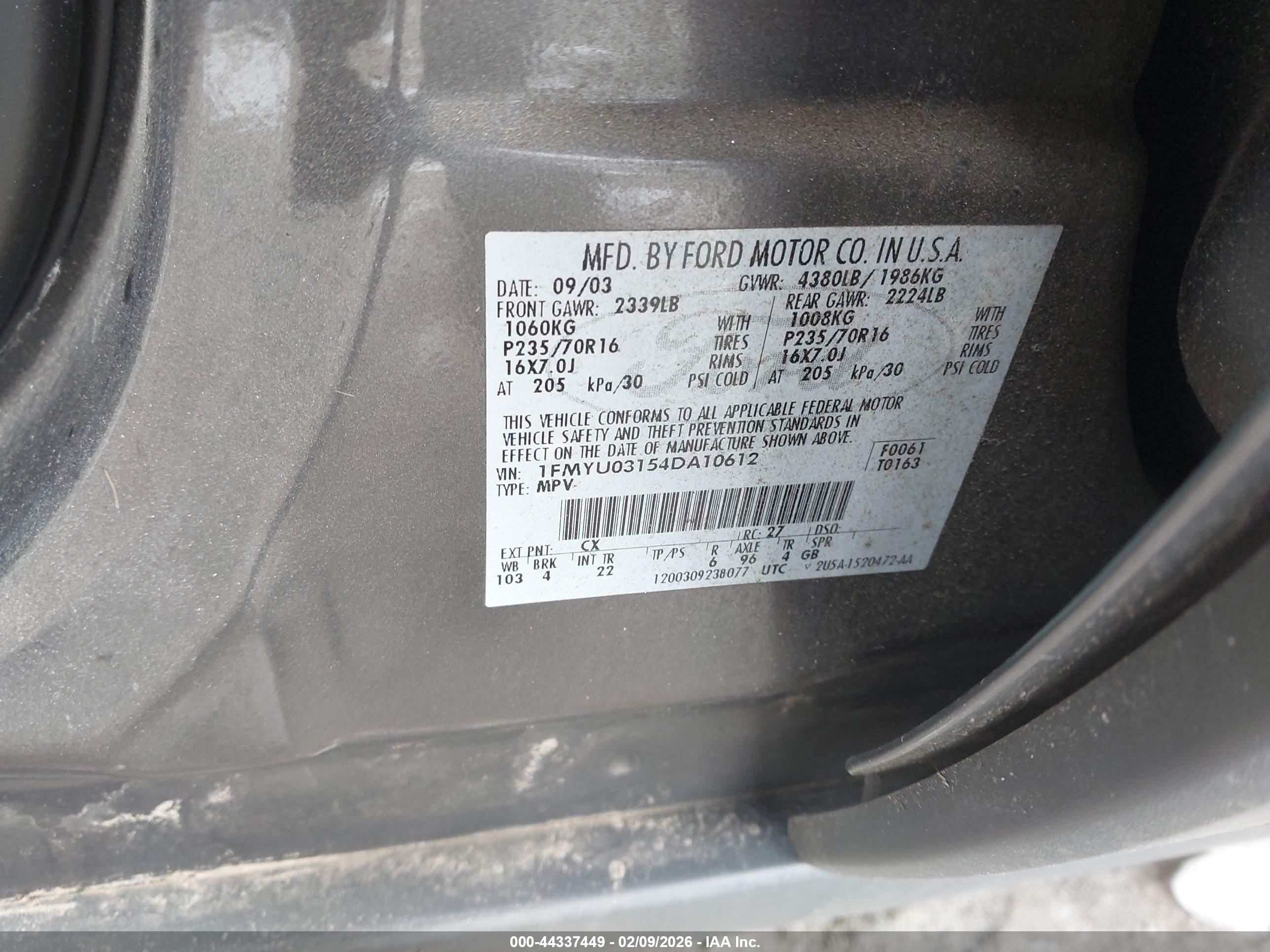 FORD ESCAPE image 9
