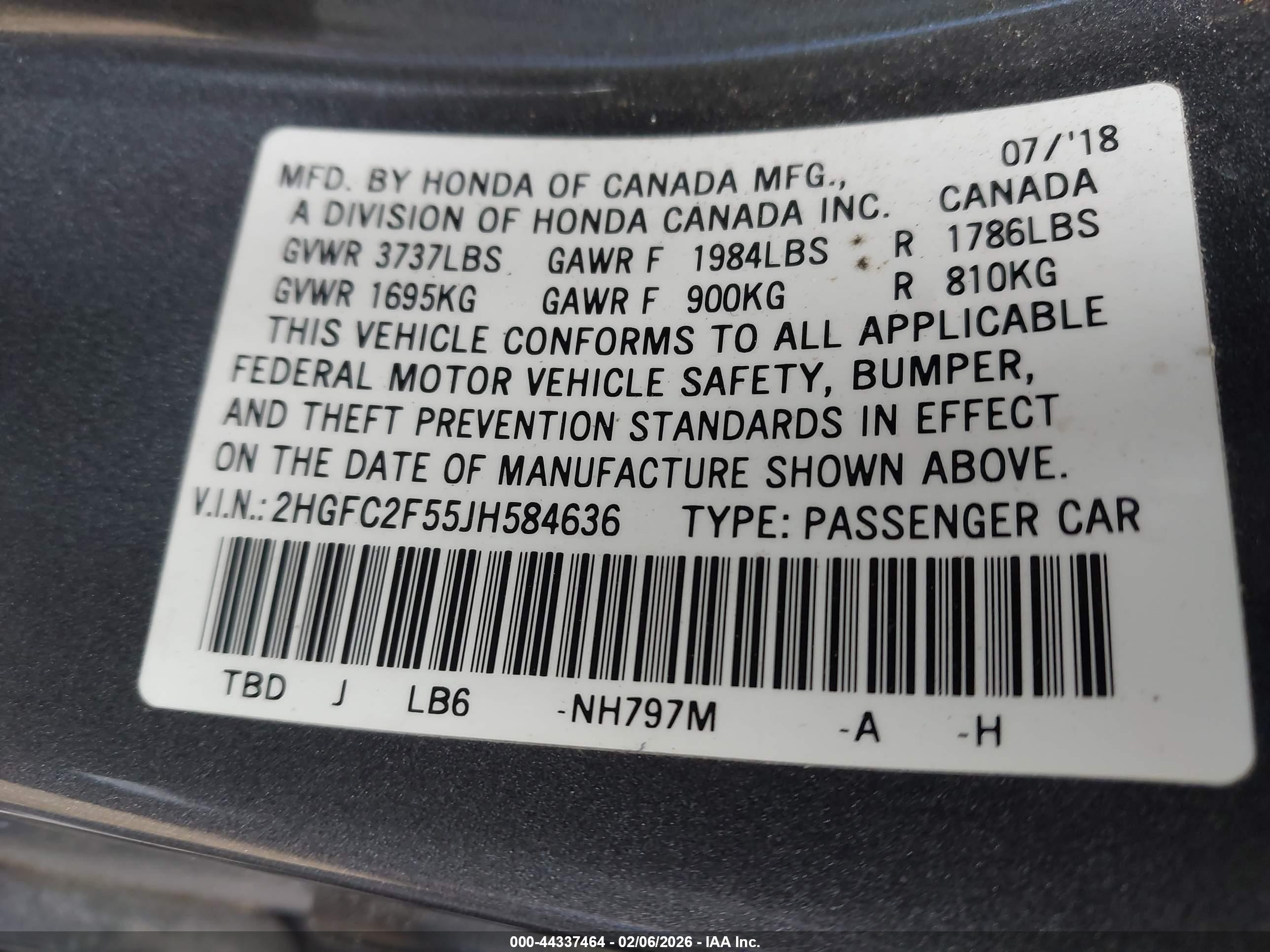 HONDA CIVIC image 9