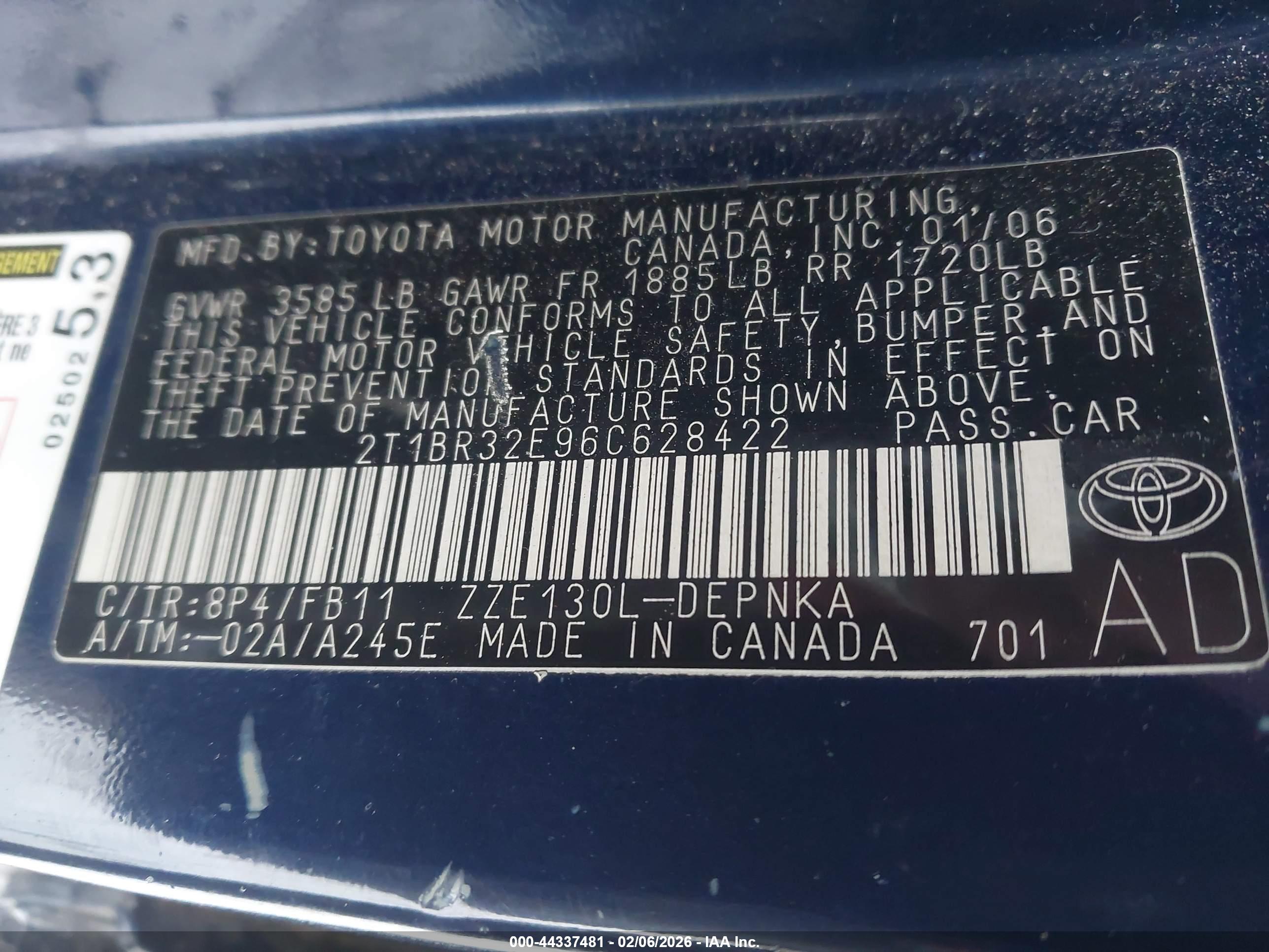TOYOTA COROLLA image 9
