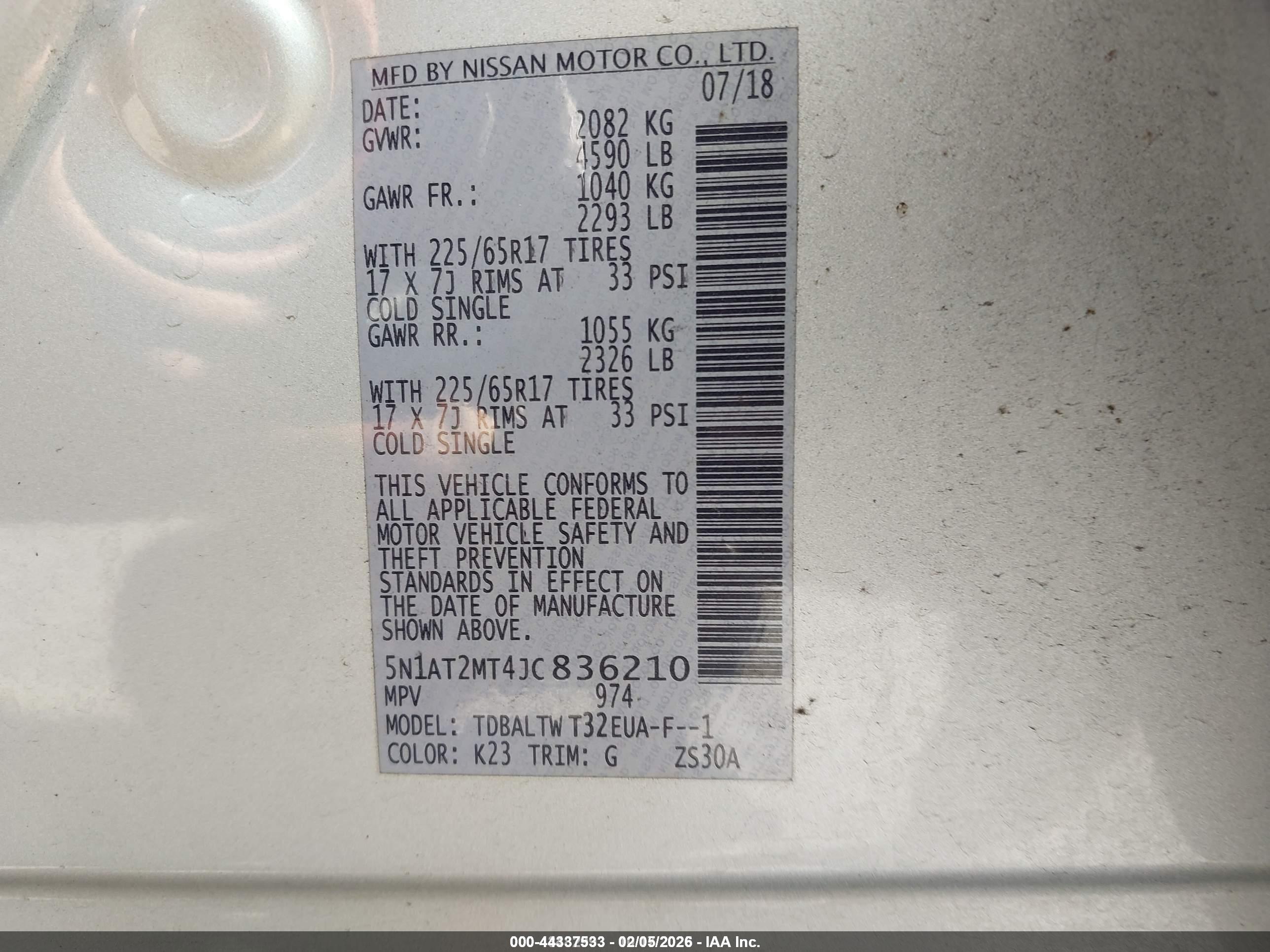 NISSAN ROGUE image 9