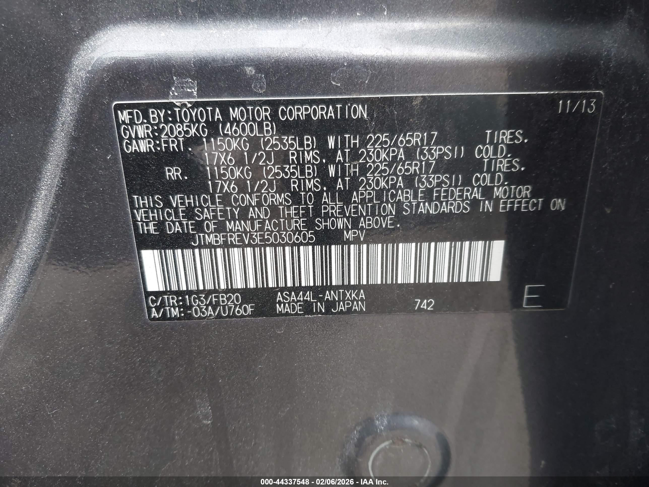 TOYOTA RAV4 image 9