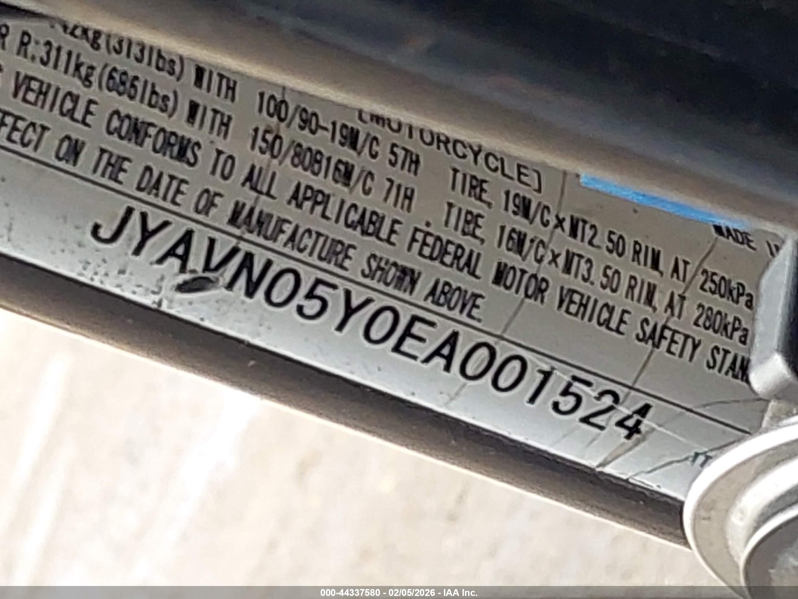 YAMAHA XVS950 image 10