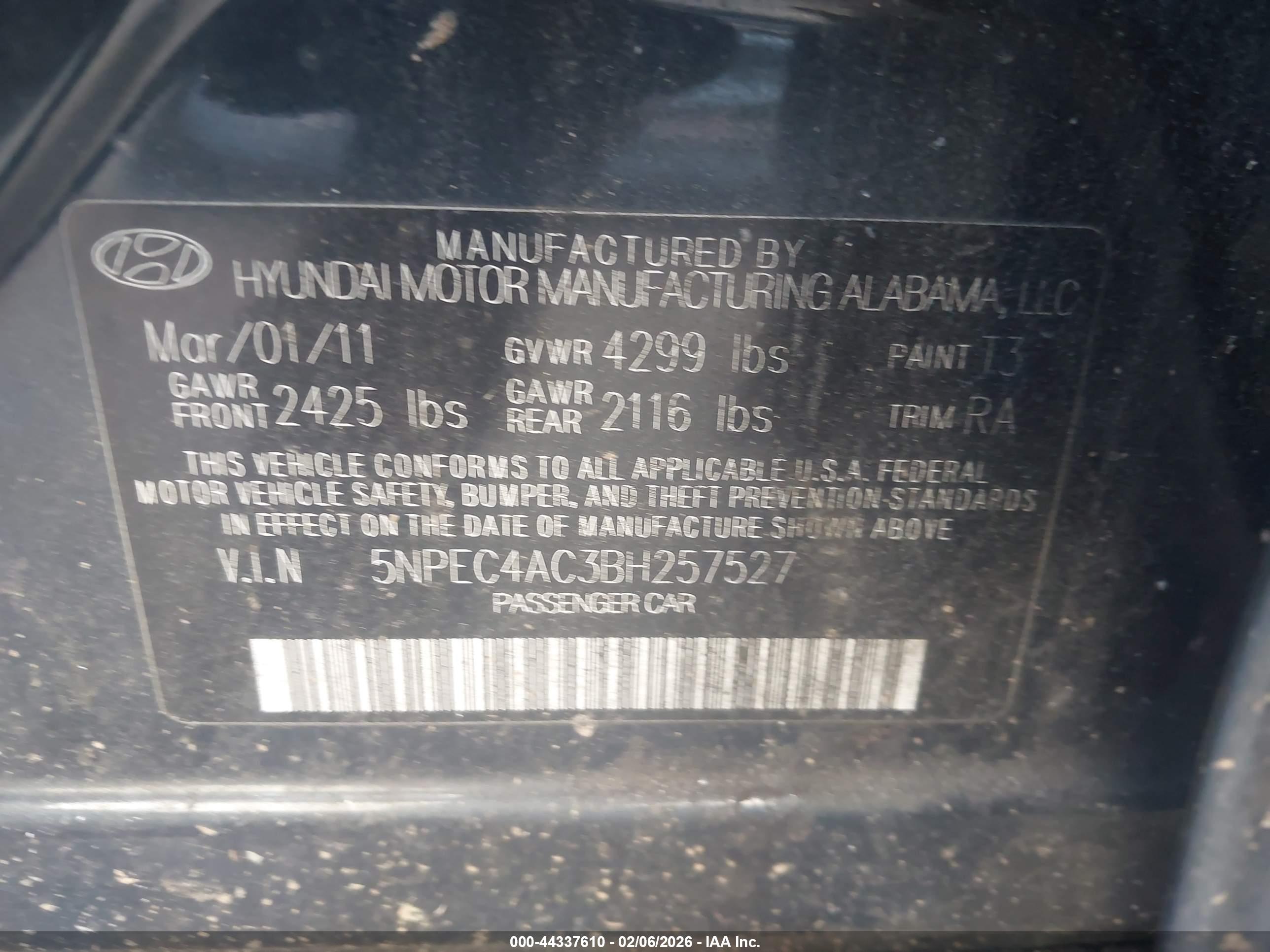 HYUNDAI SONATA image 9
