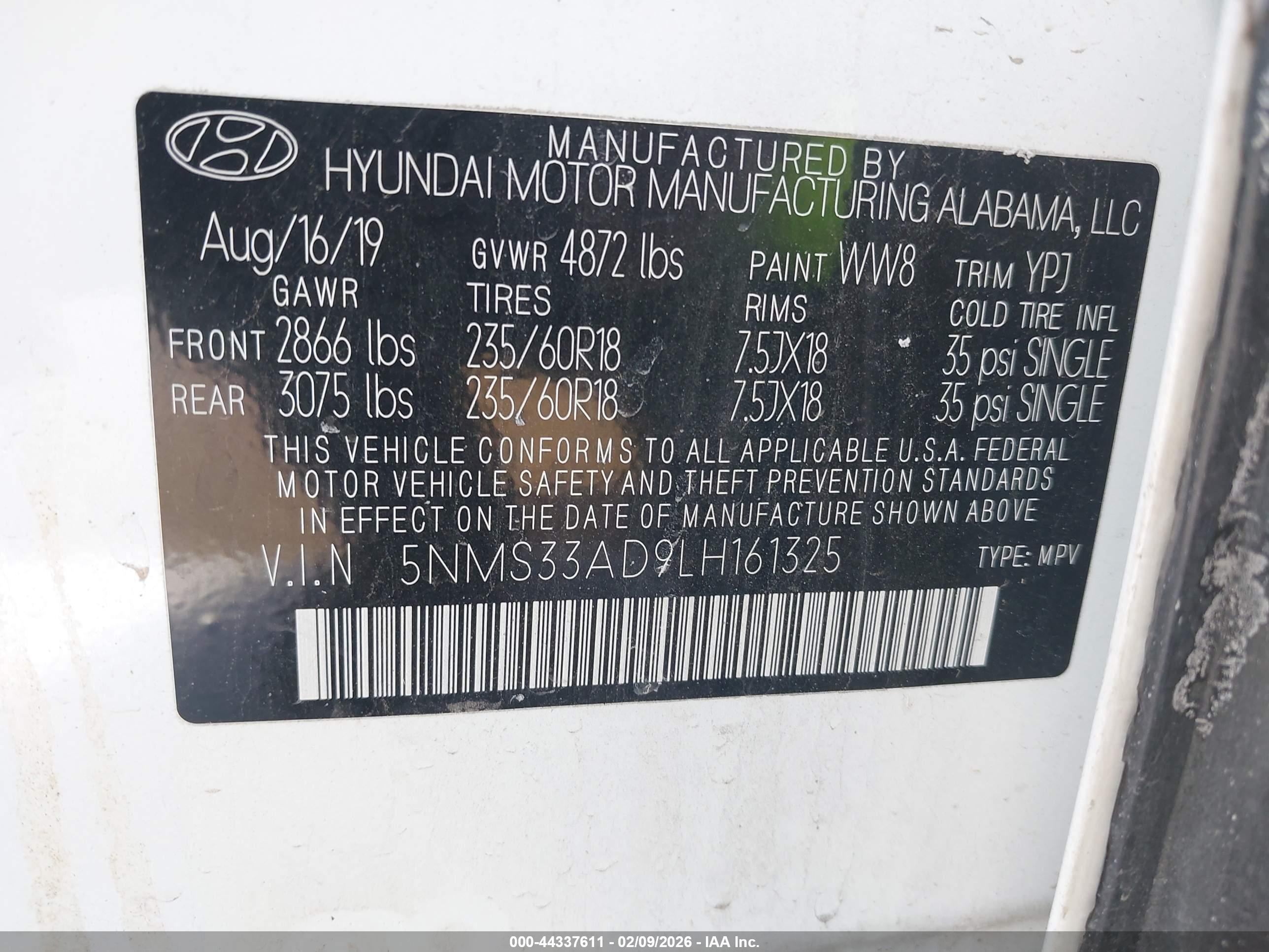 HYUNDAI SANTA image 9