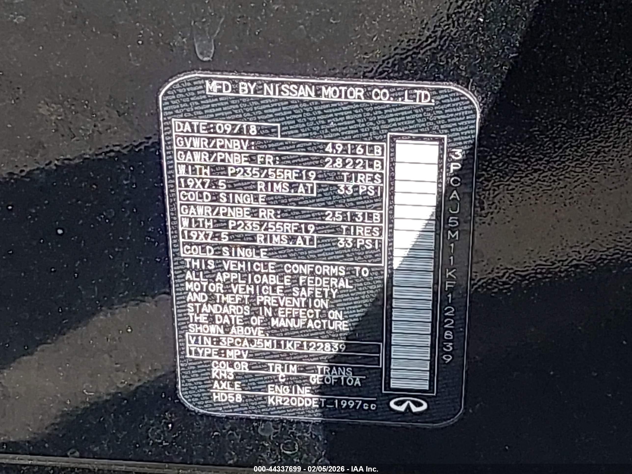 INFINITI QX50 image 9