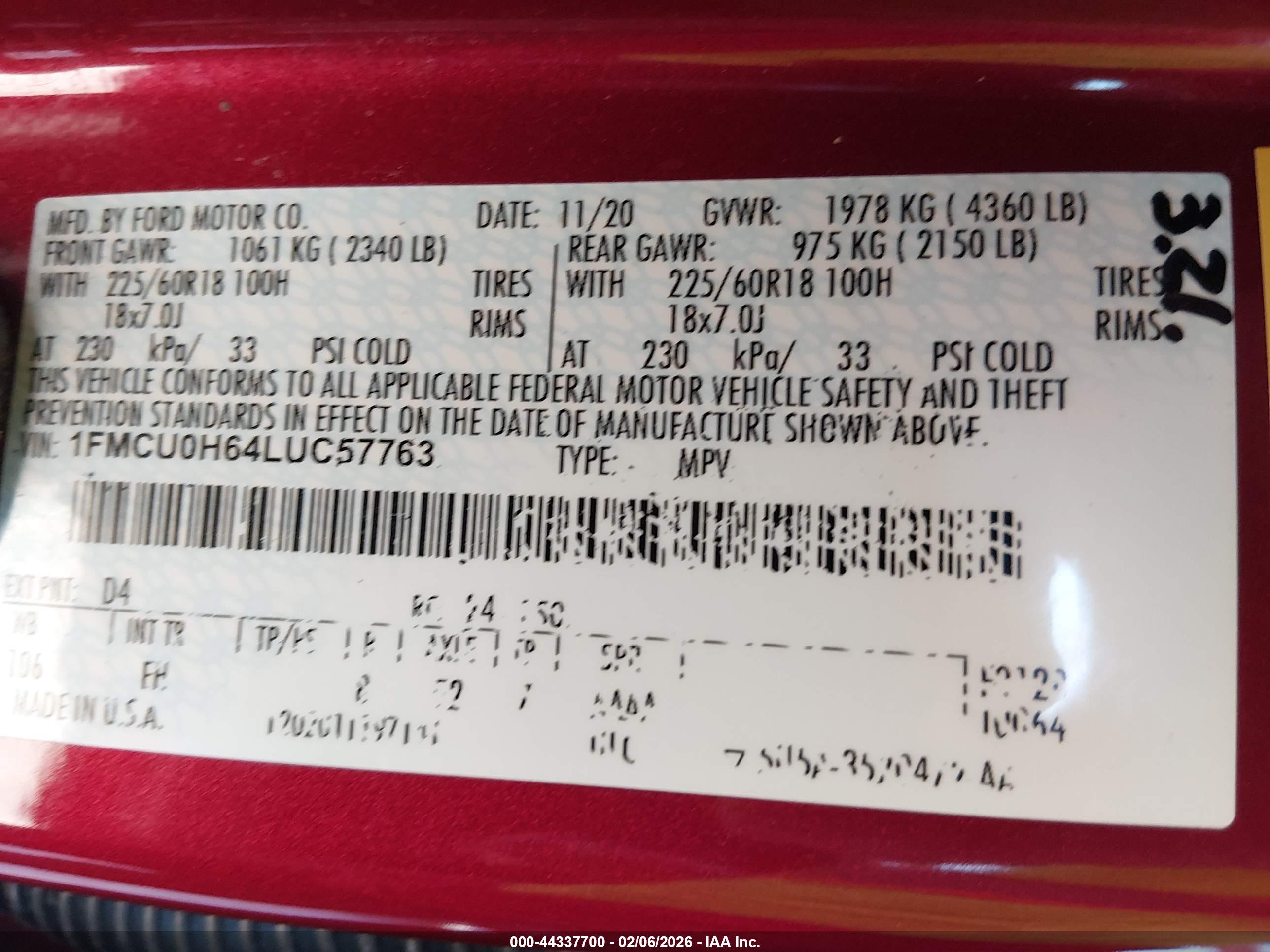 FORD ESCAPE image 9