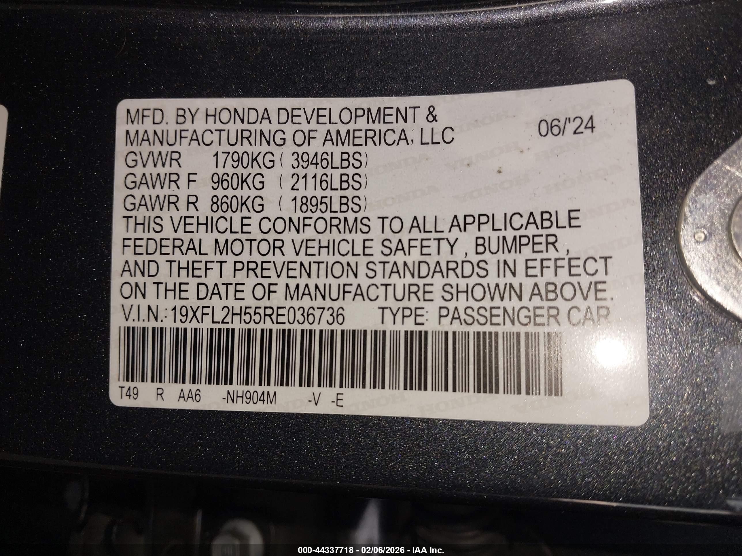 HONDA CIVIC image 9