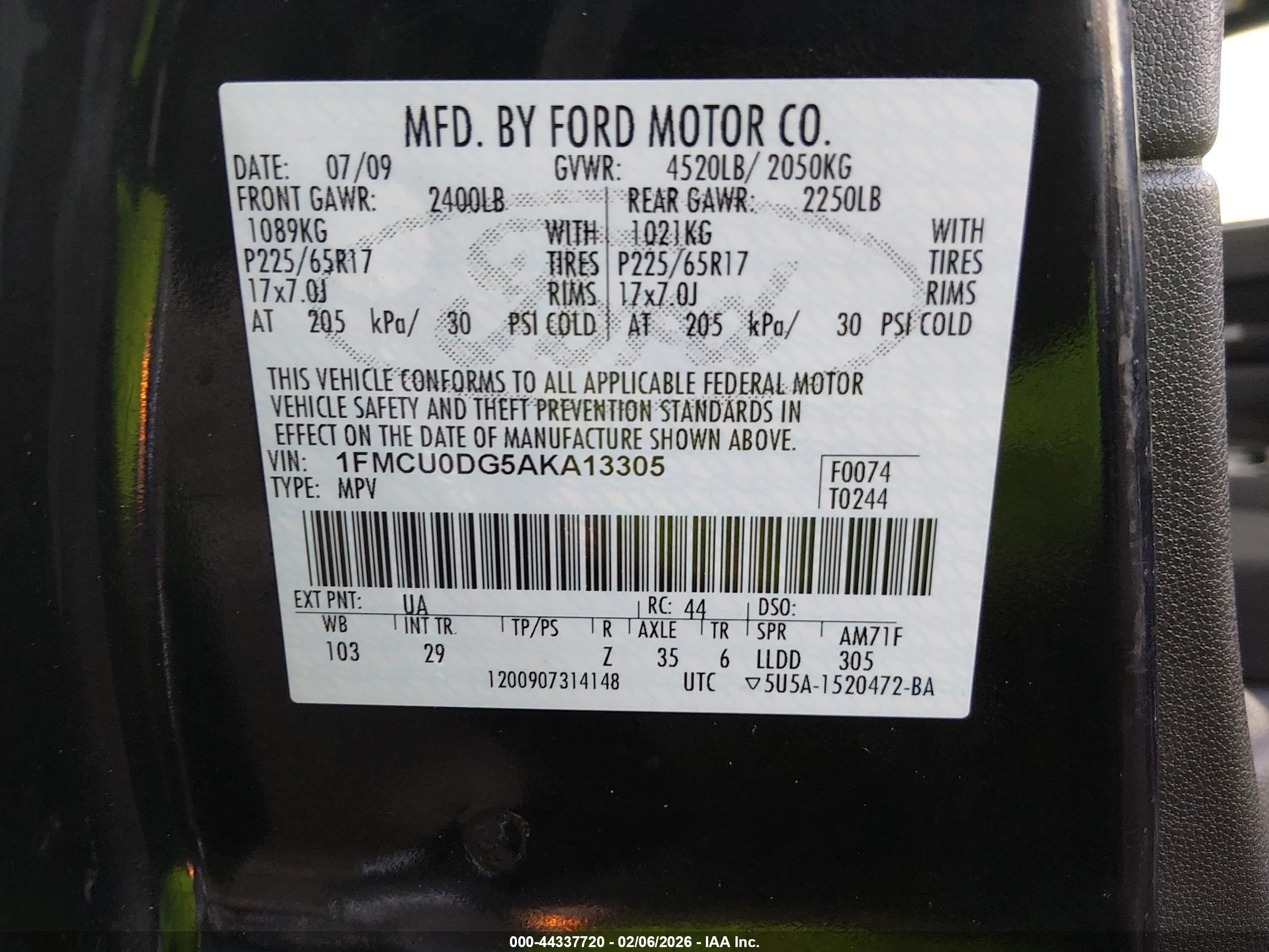 FORD ESCAPE image 9