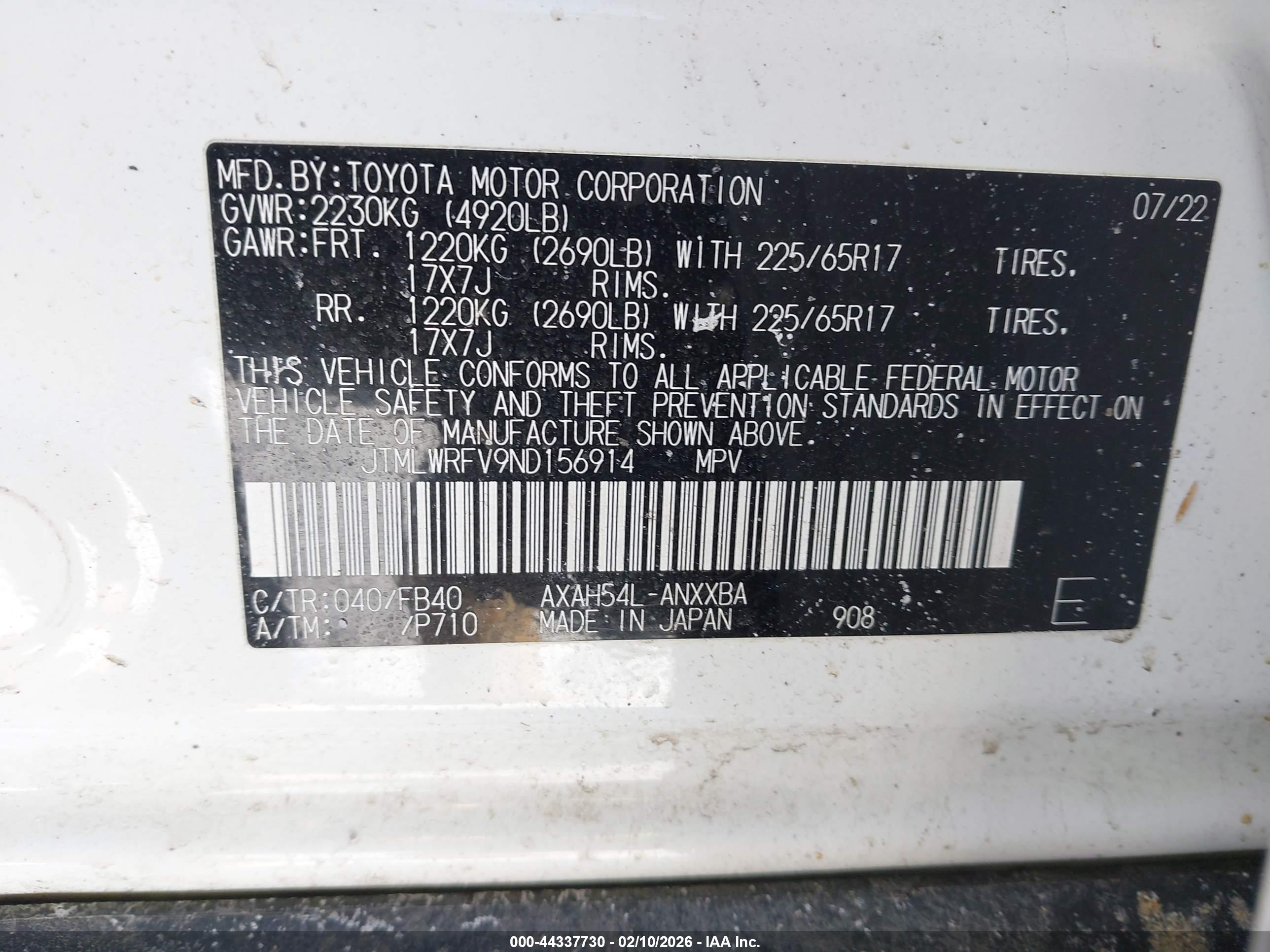 TOYOTA RAV4 image 9