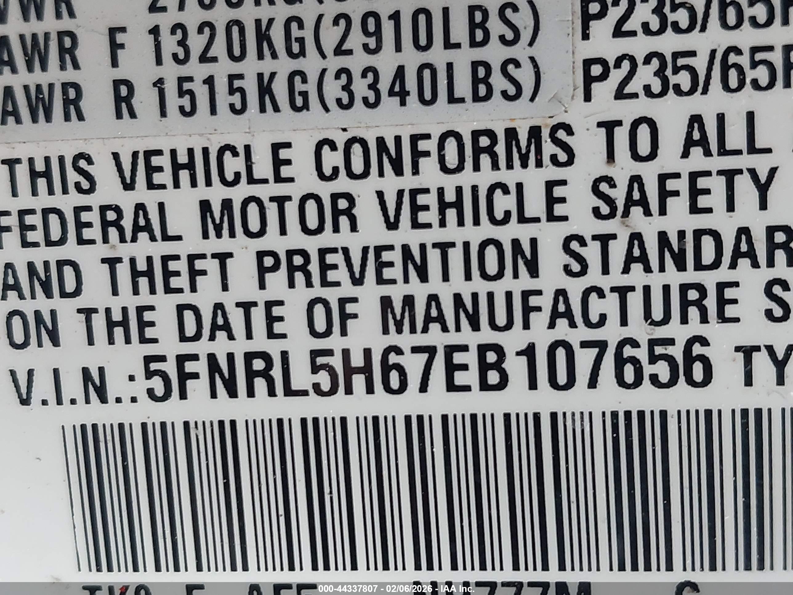 HONDA ODYSSEY image 9