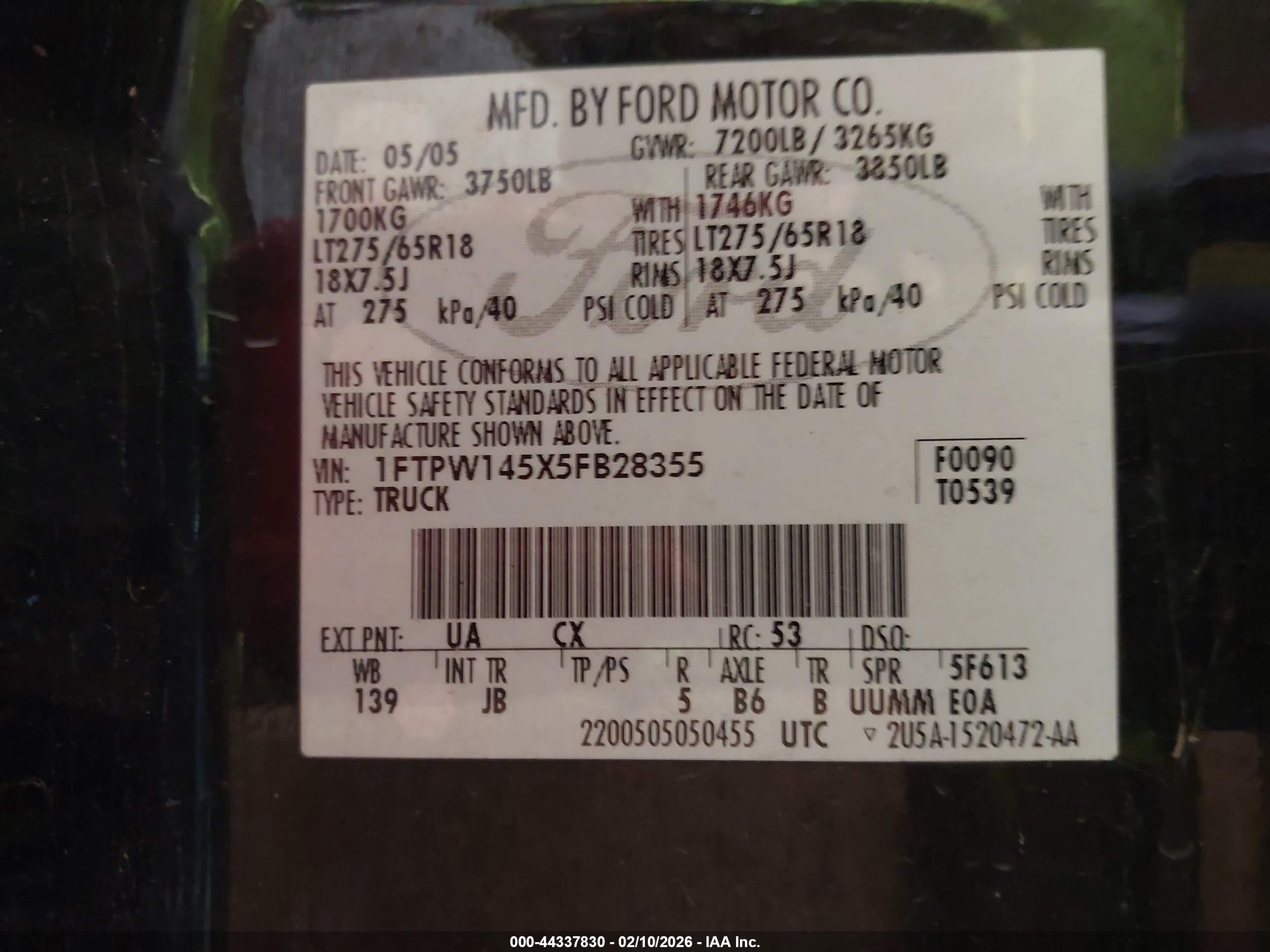 FORD F-150 image 9