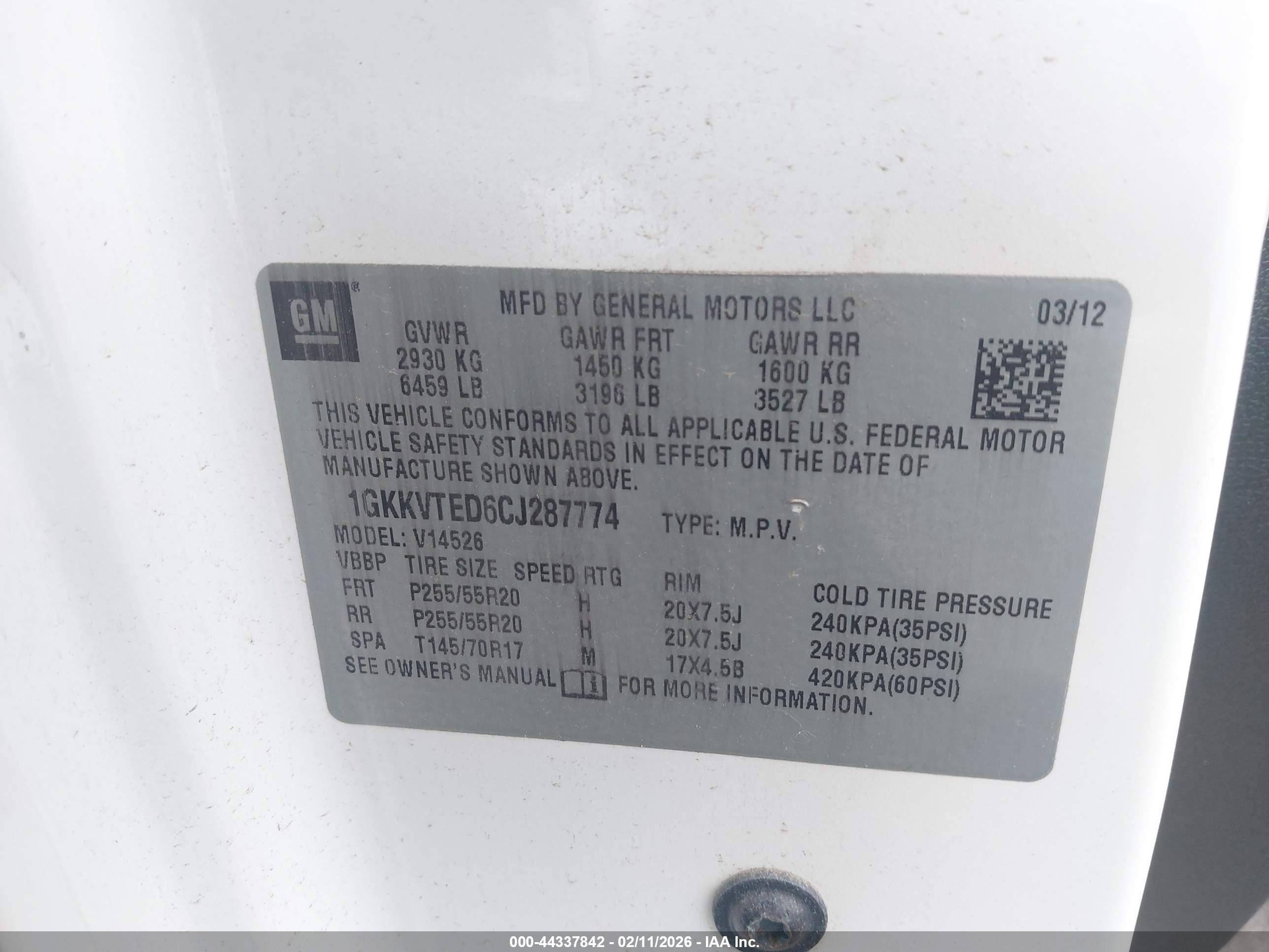 GMC ACADIA image 9