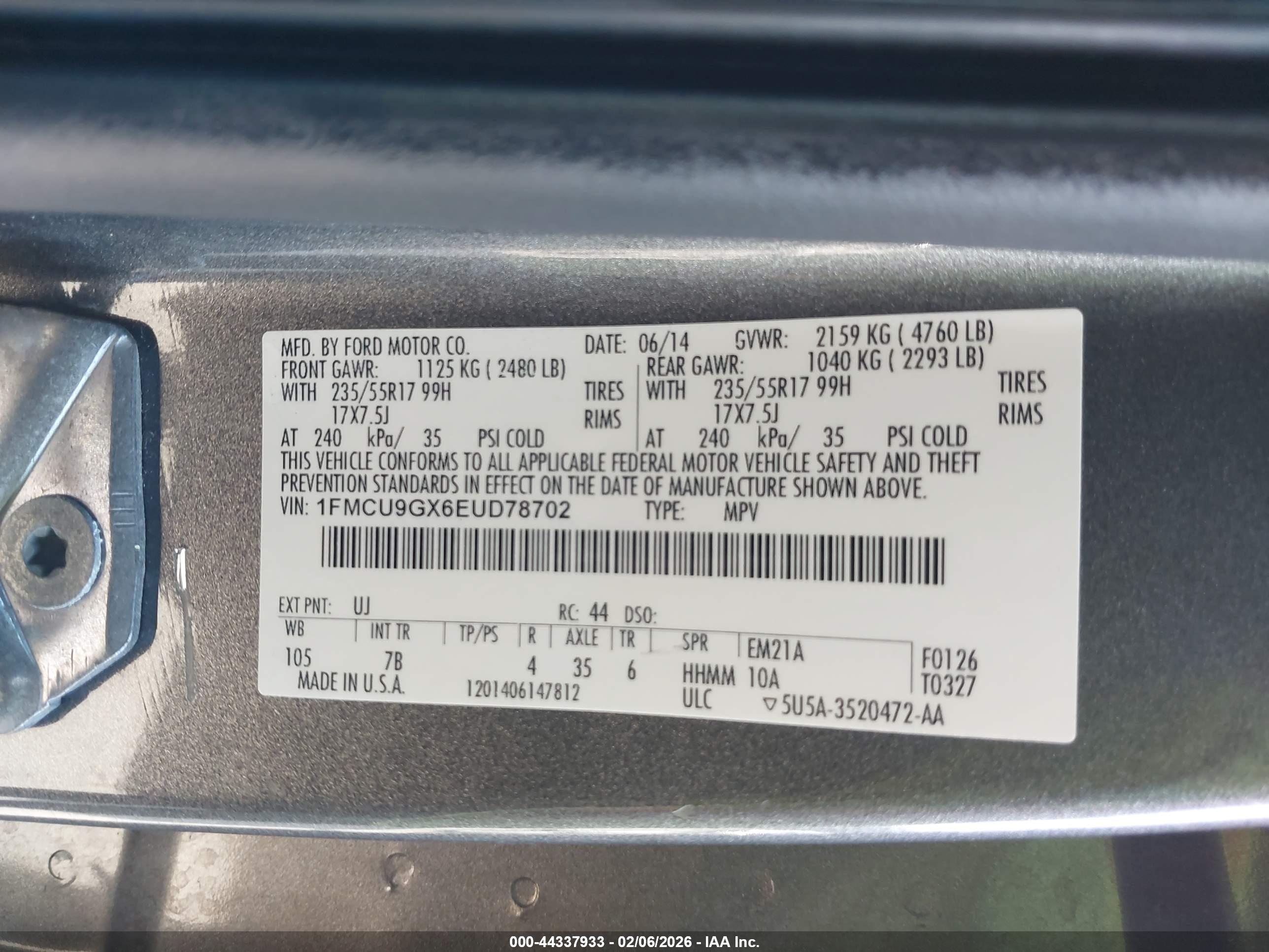 FORD ESCAPE image 9