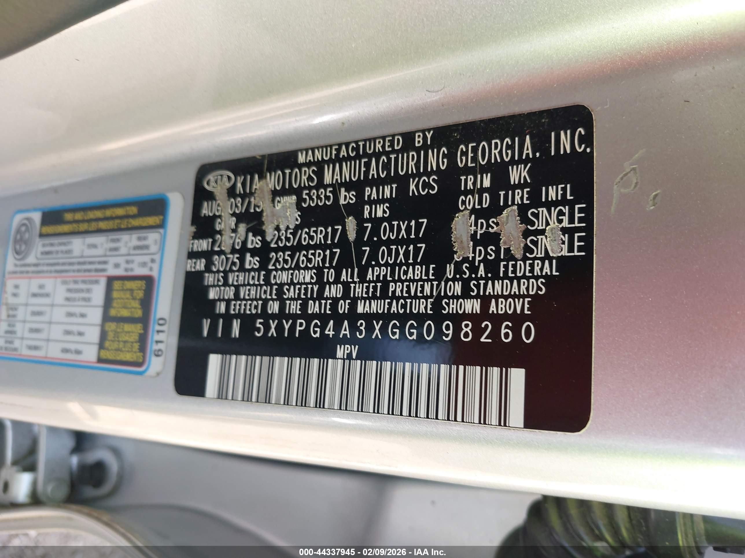 KIA SORENTO image 9