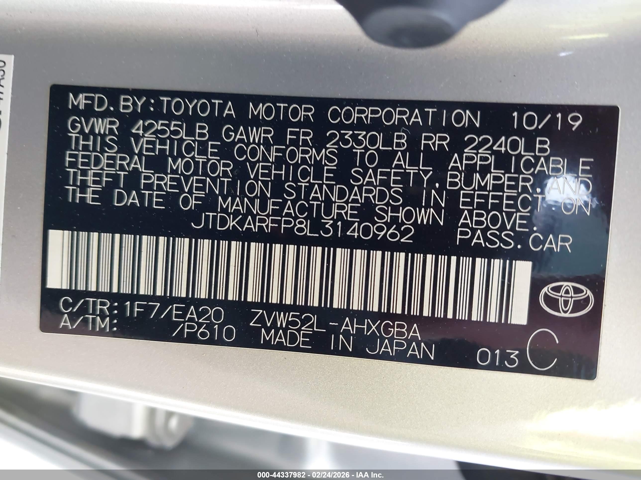 TOYOTA PRIUS image 9