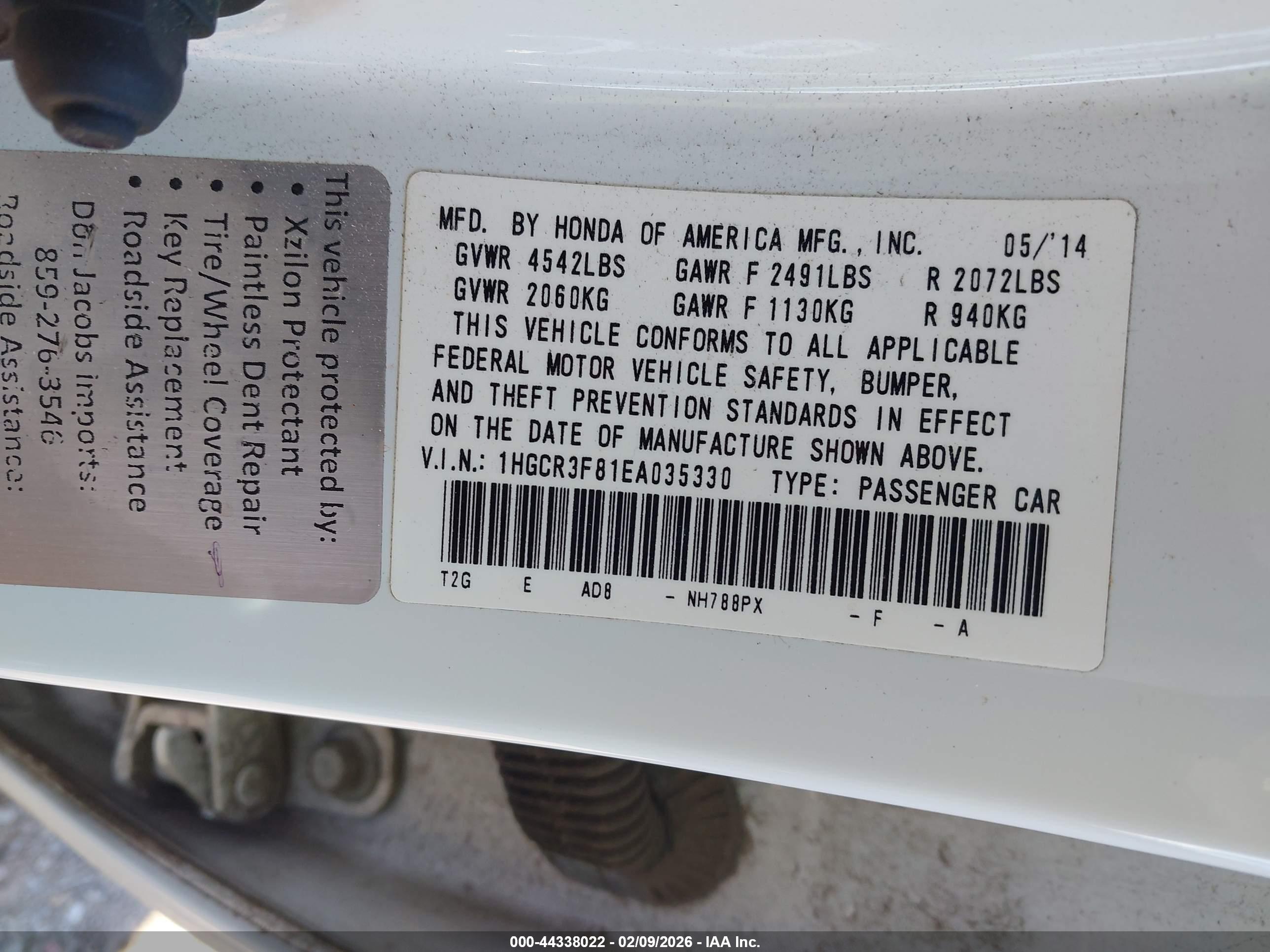 HONDA ACCORD image 9