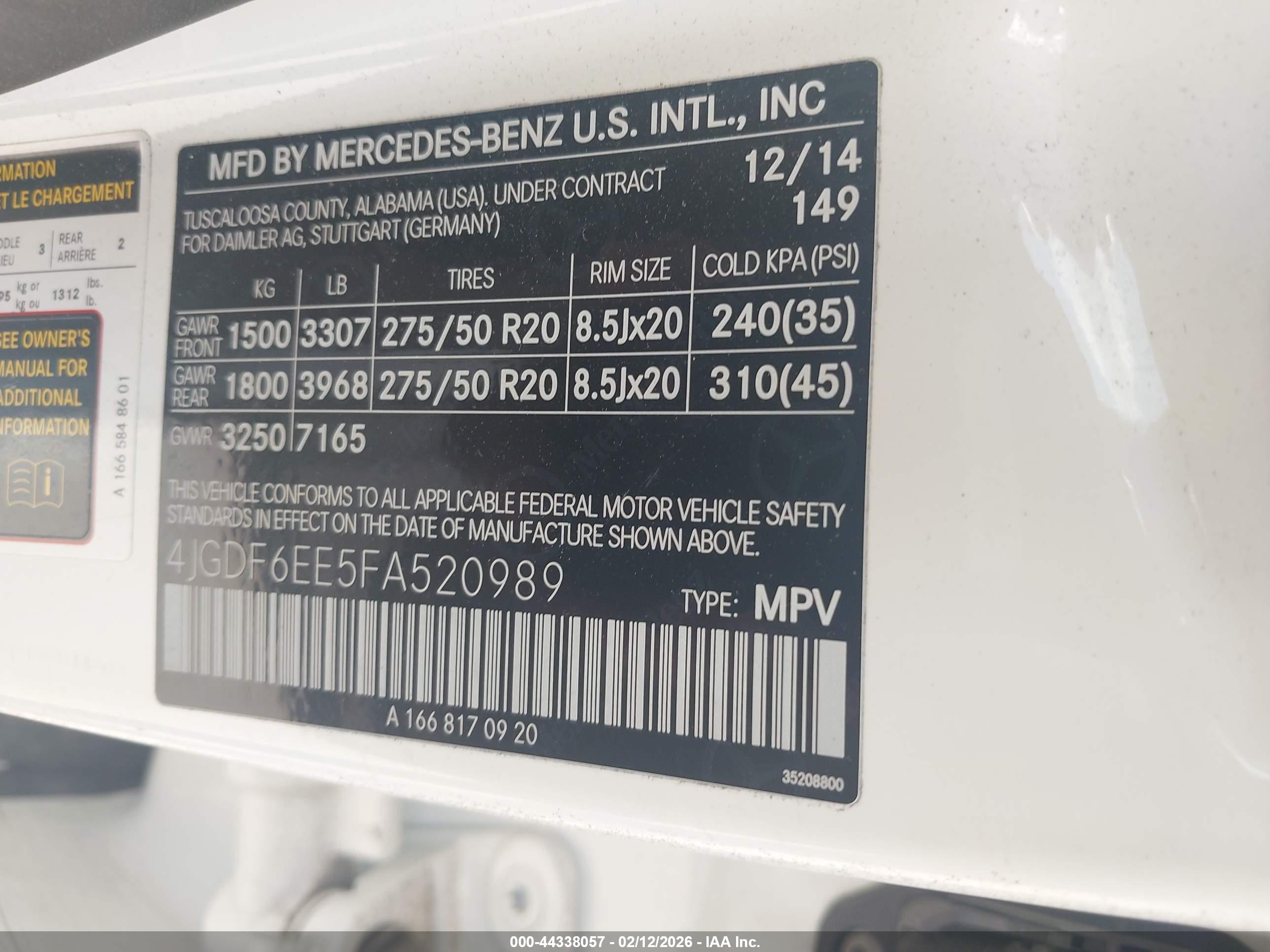 MERCEDES-BENZ GL image 9