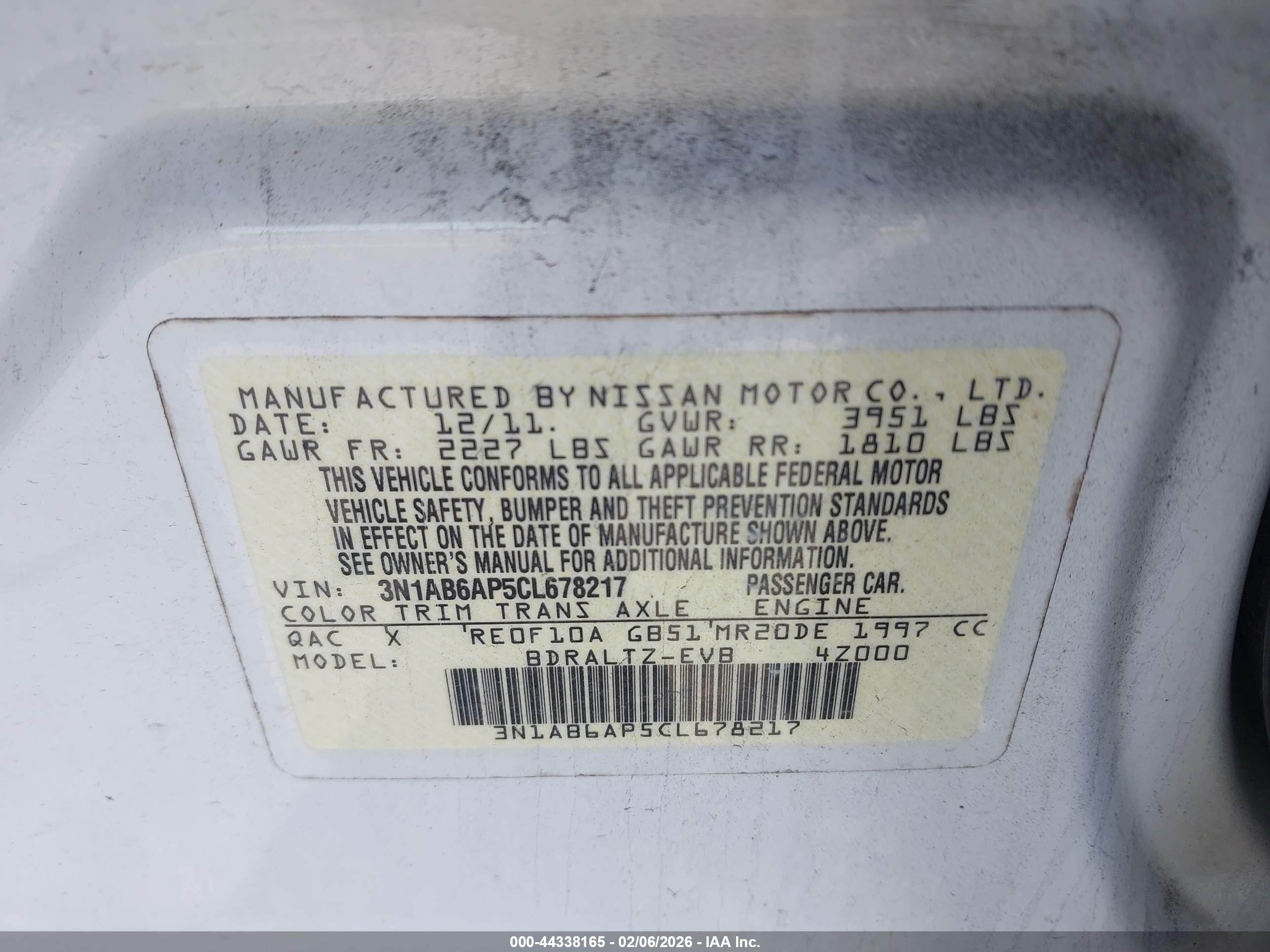 NISSAN SENTRA image 9