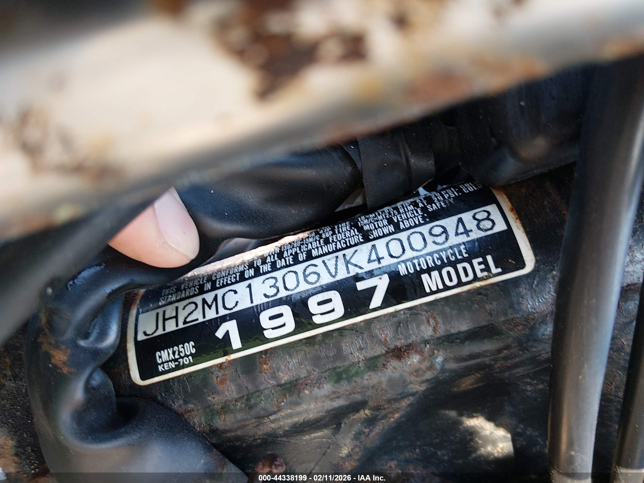 HONDA CMX250 image 10