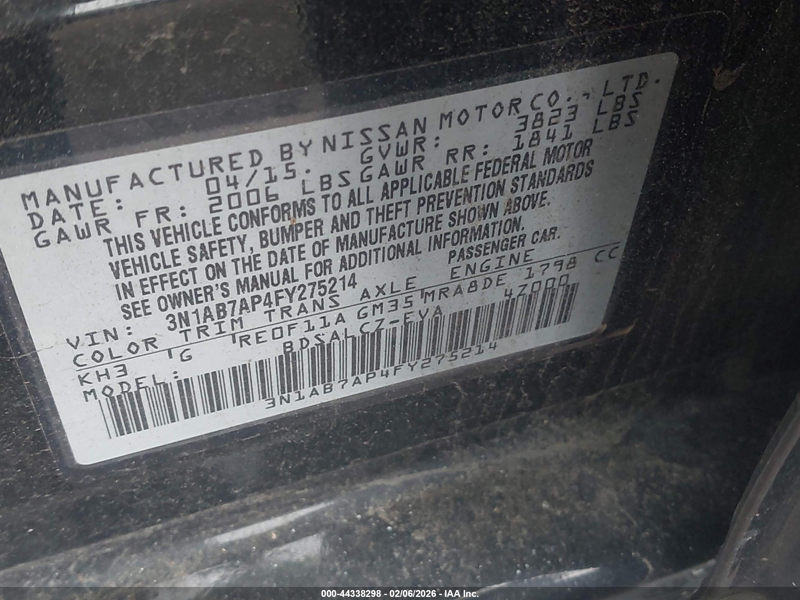 NISSAN SENTRA image 9