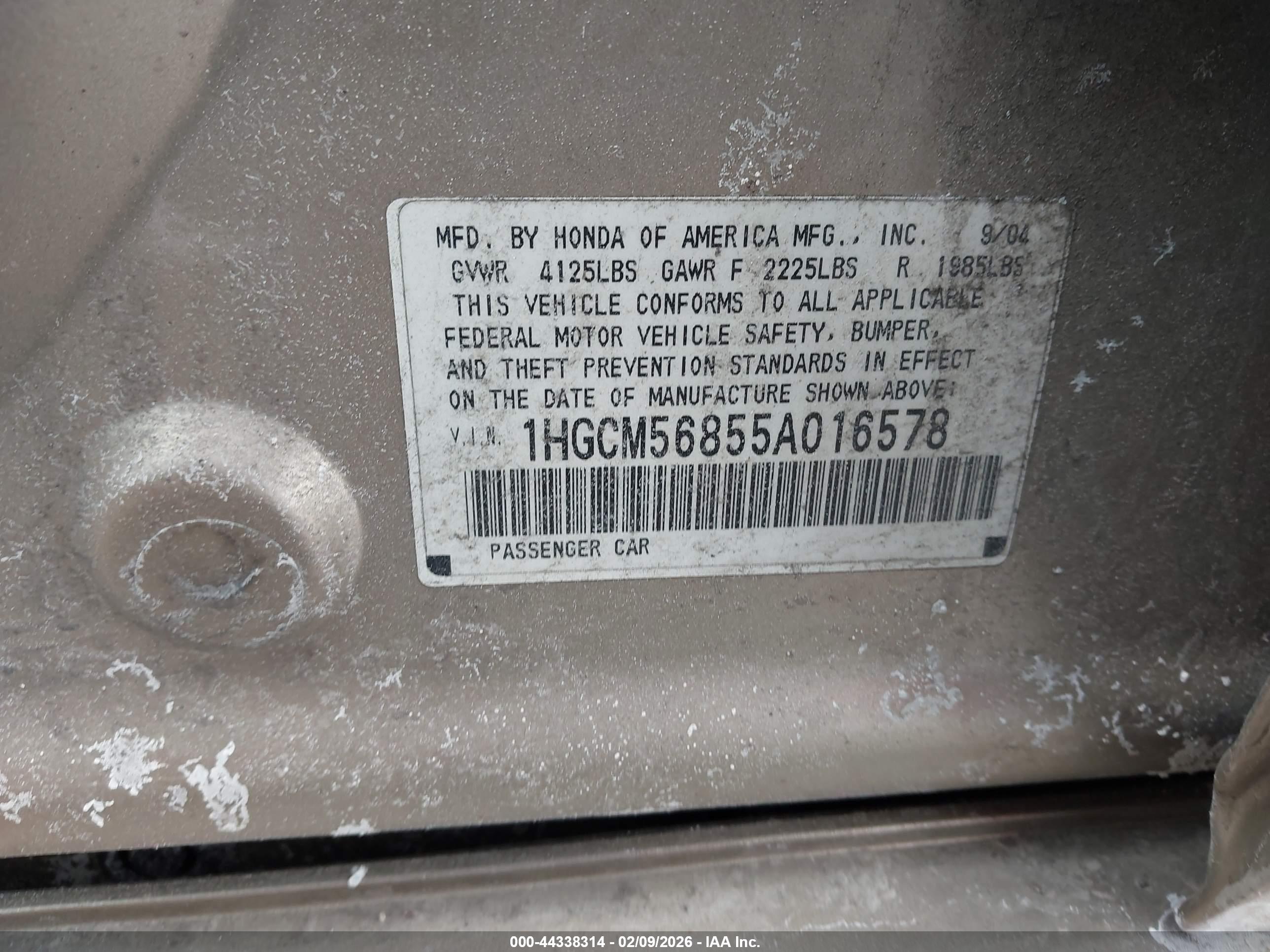 HONDA ACCORD image 9