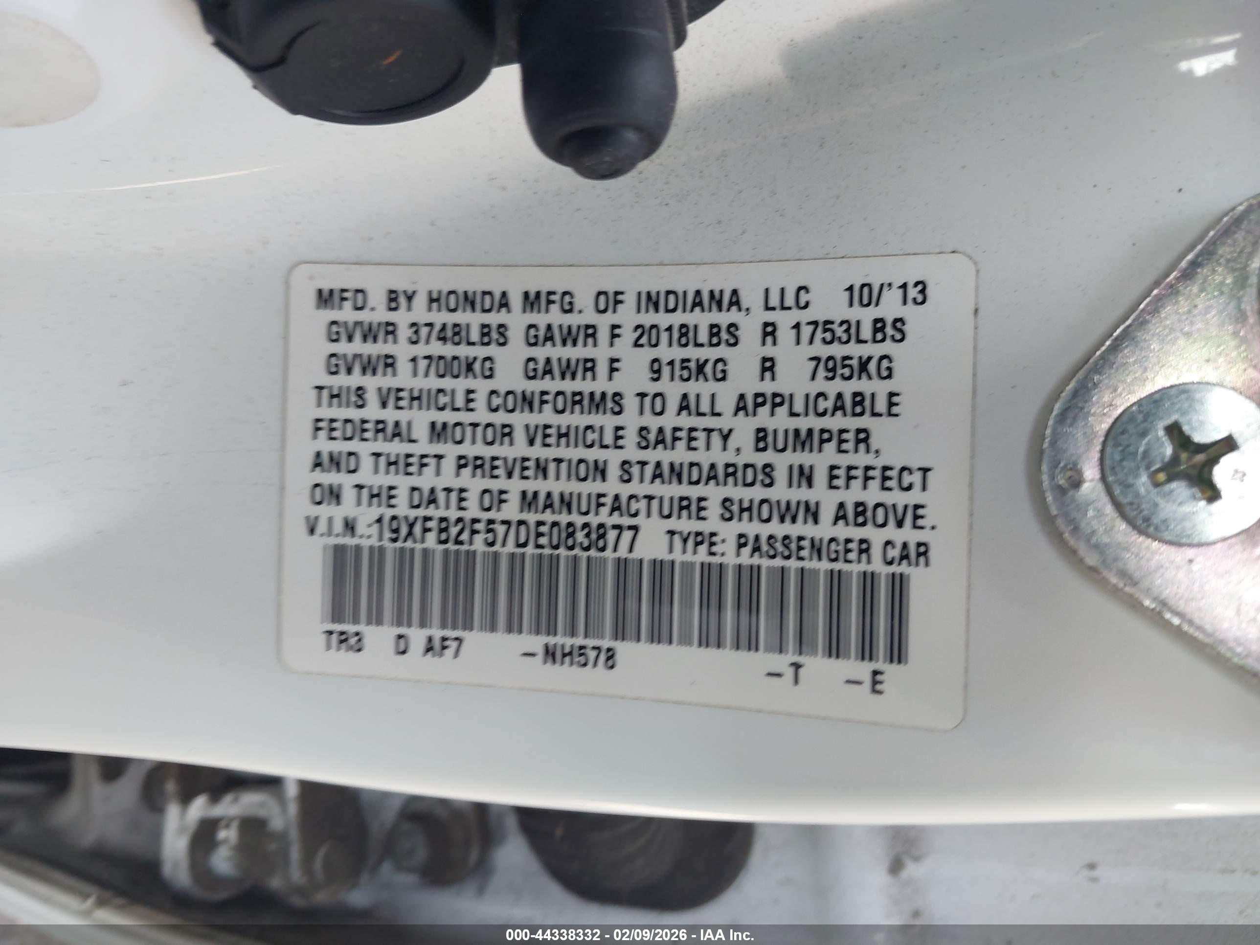 HONDA CIVIC image 9