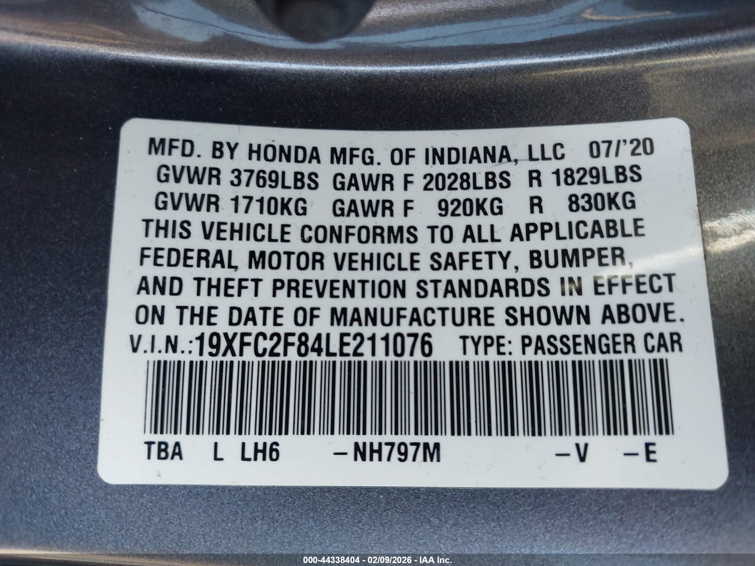HONDA CIVIC image 9