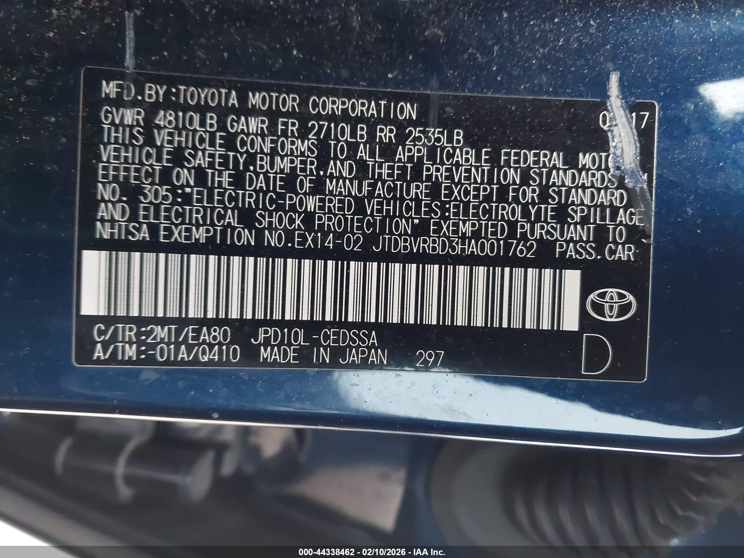 TOYOTA MIRAI image 9