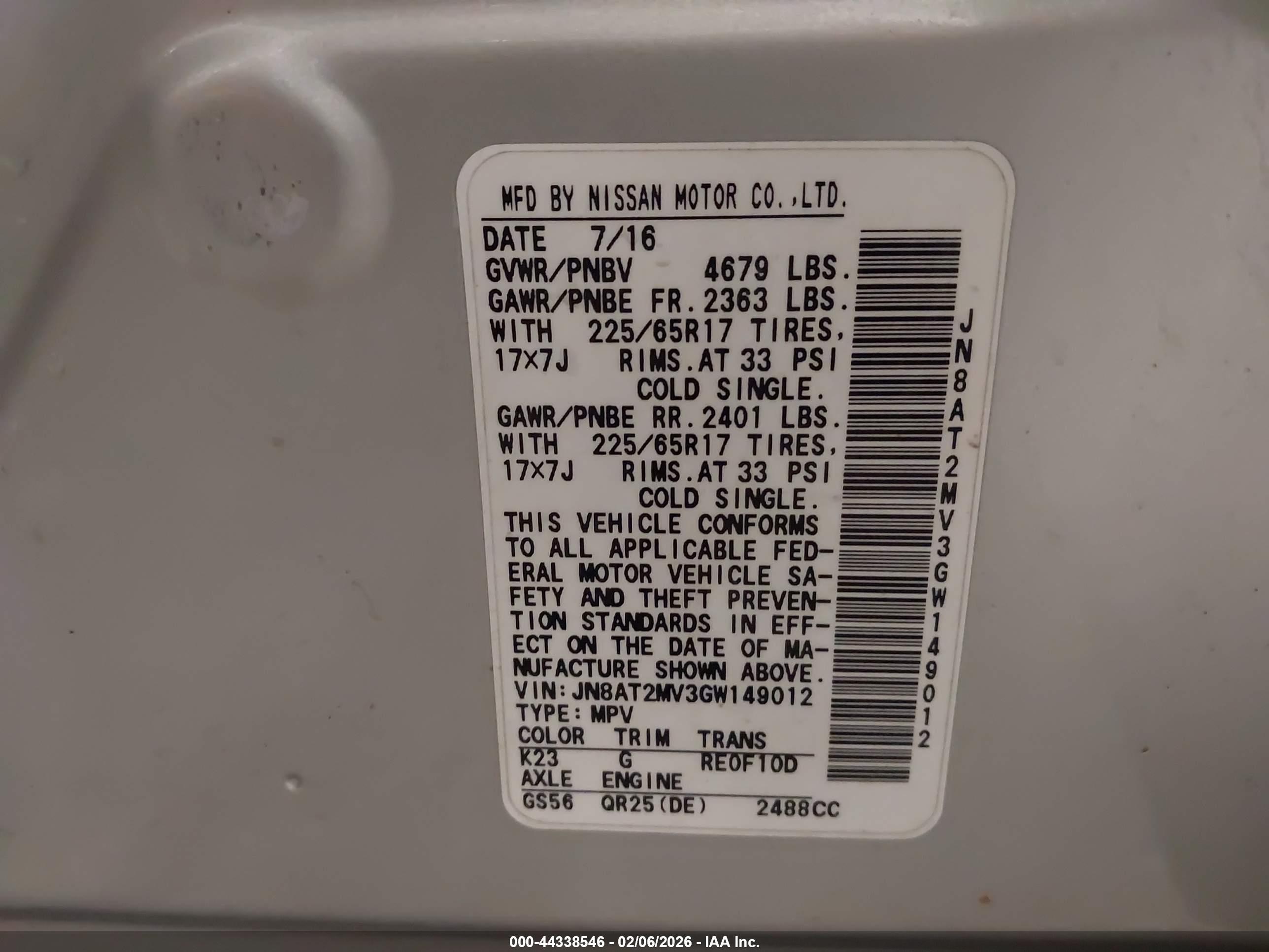 NISSAN ROGUE image 9