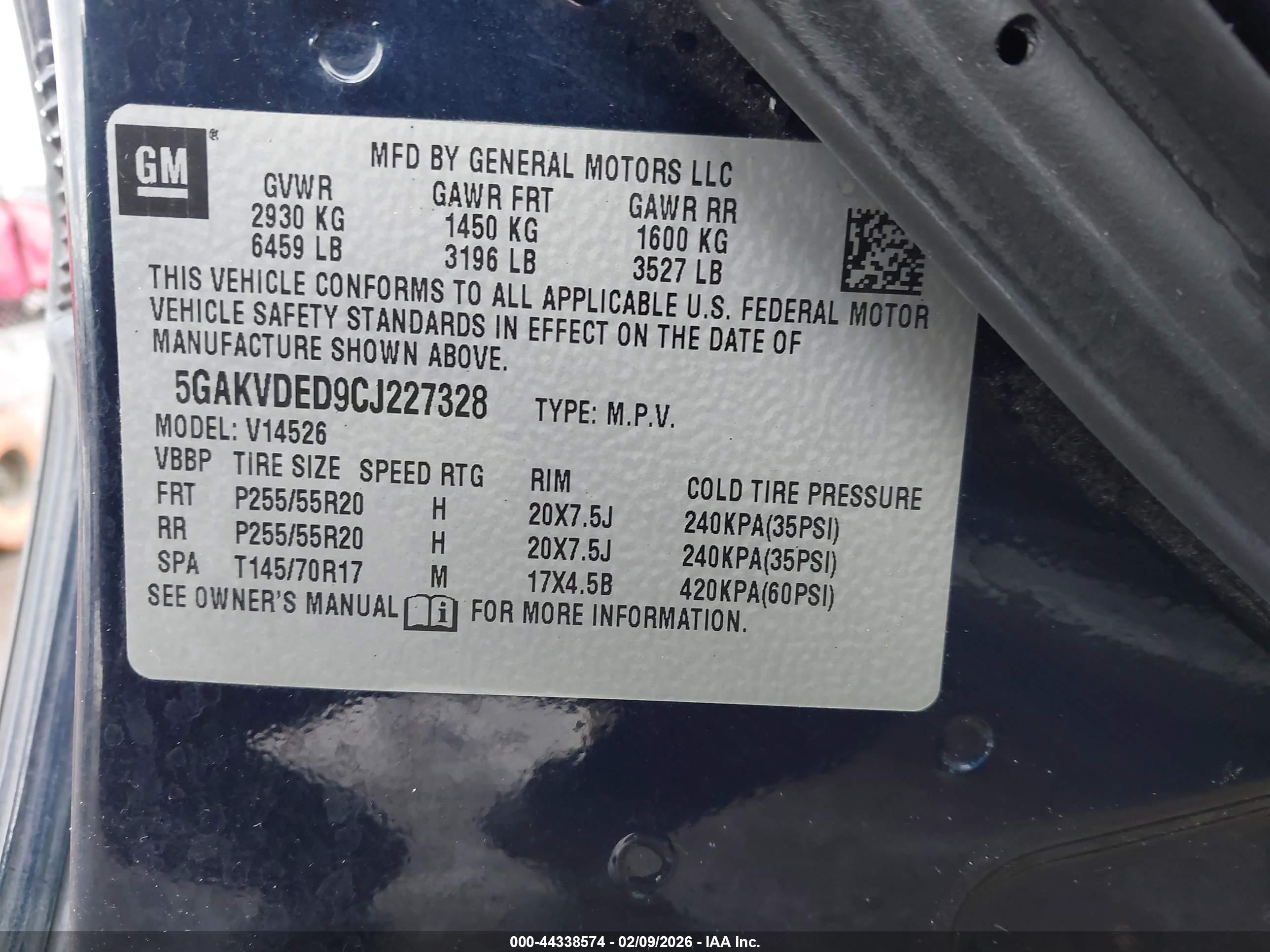 BUICK ENCLAVE image 9