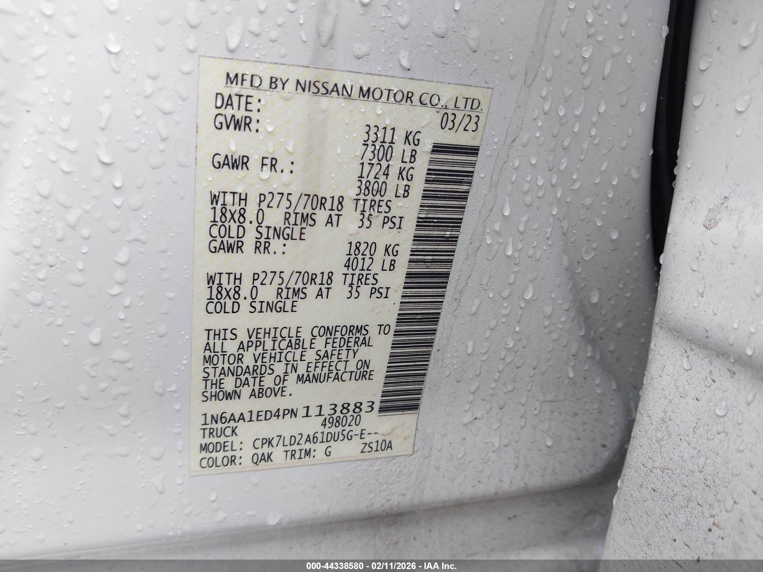 NISSAN TITAN image 9