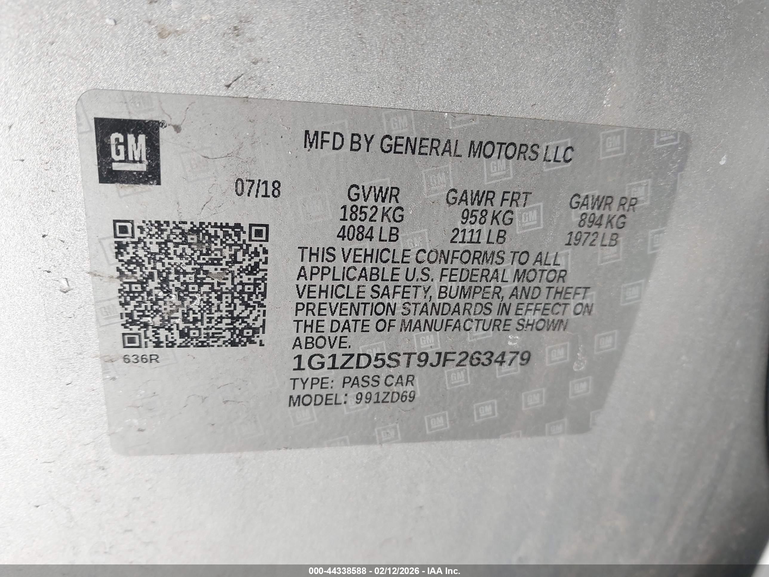 CHEVROLET MALIBU image 9
