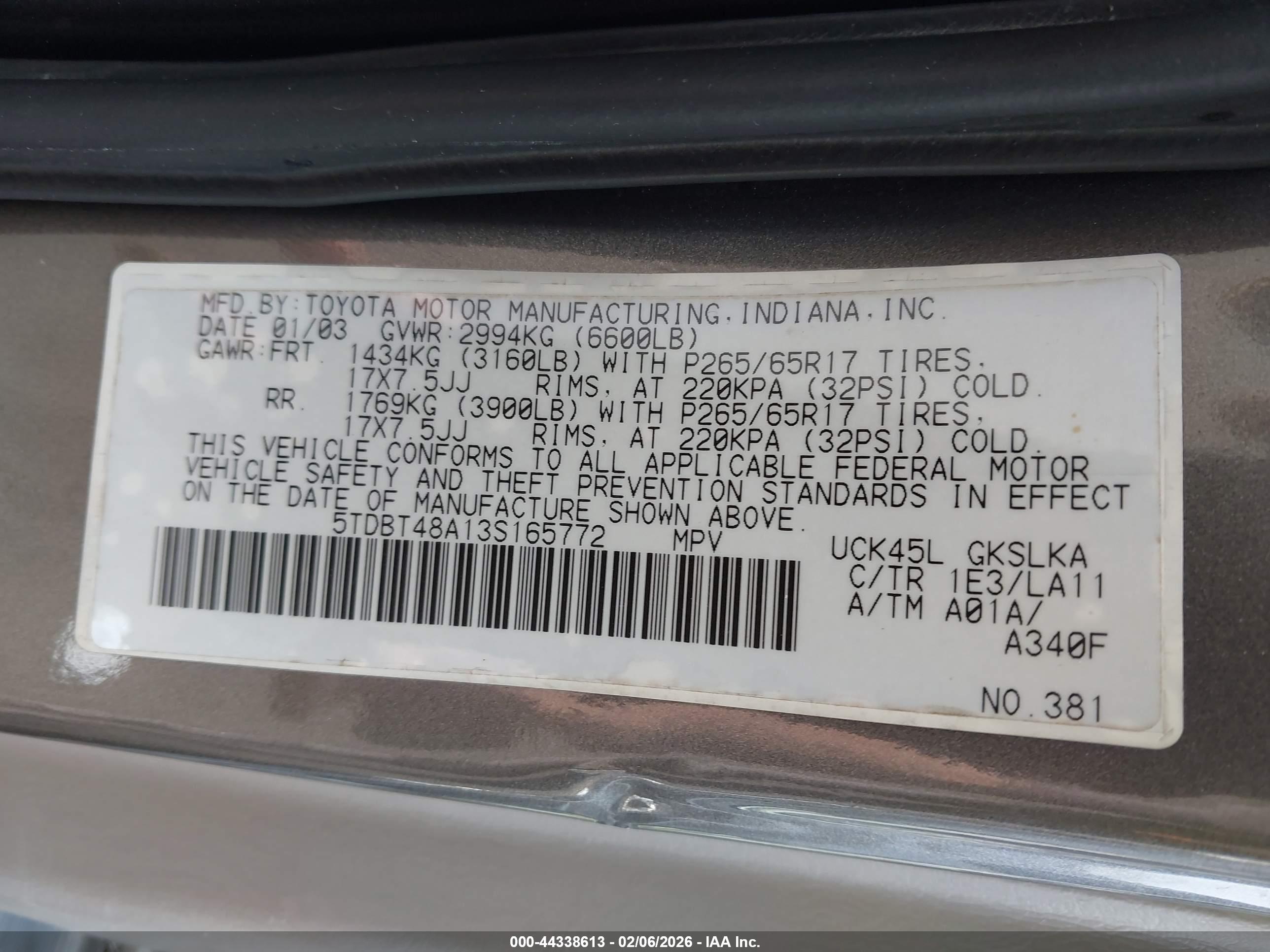 TOYOTA SEQUOIA image 9