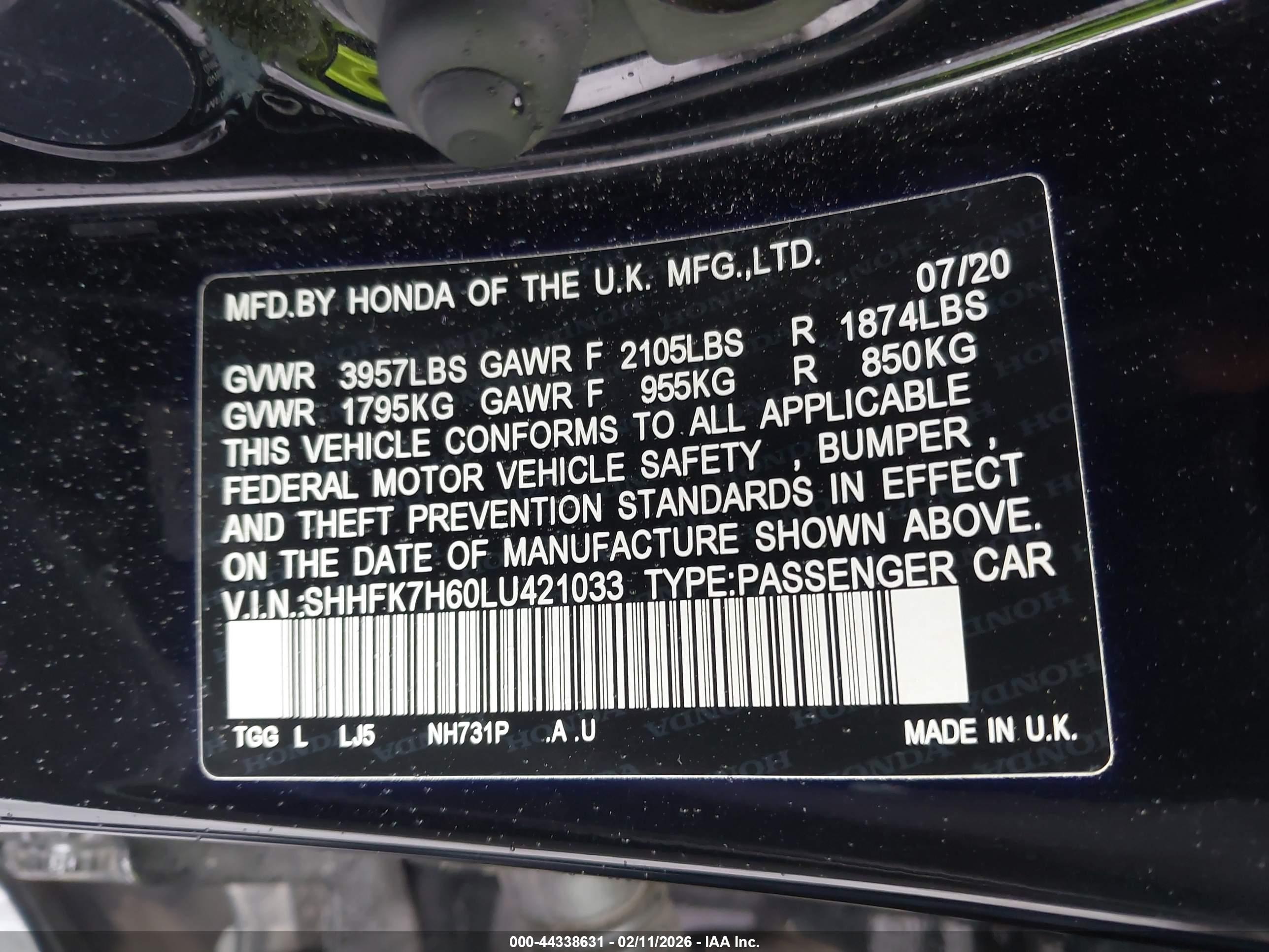 HONDA CIVIC image 9