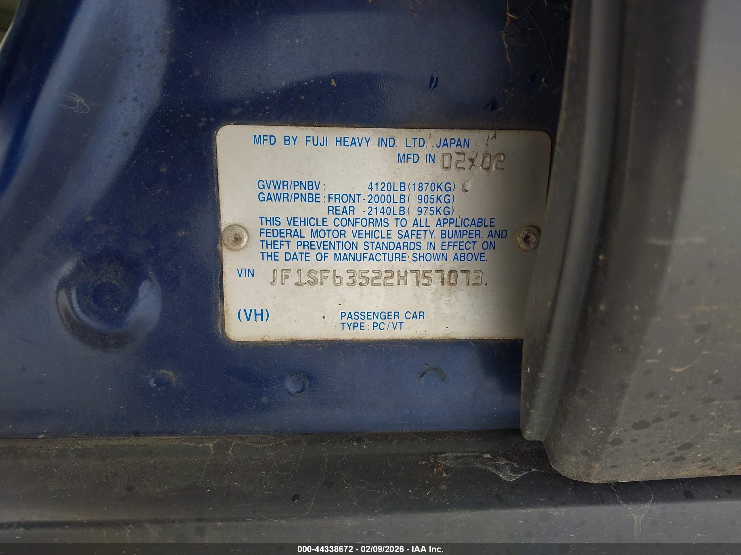 SUBARU FORESTER image 9