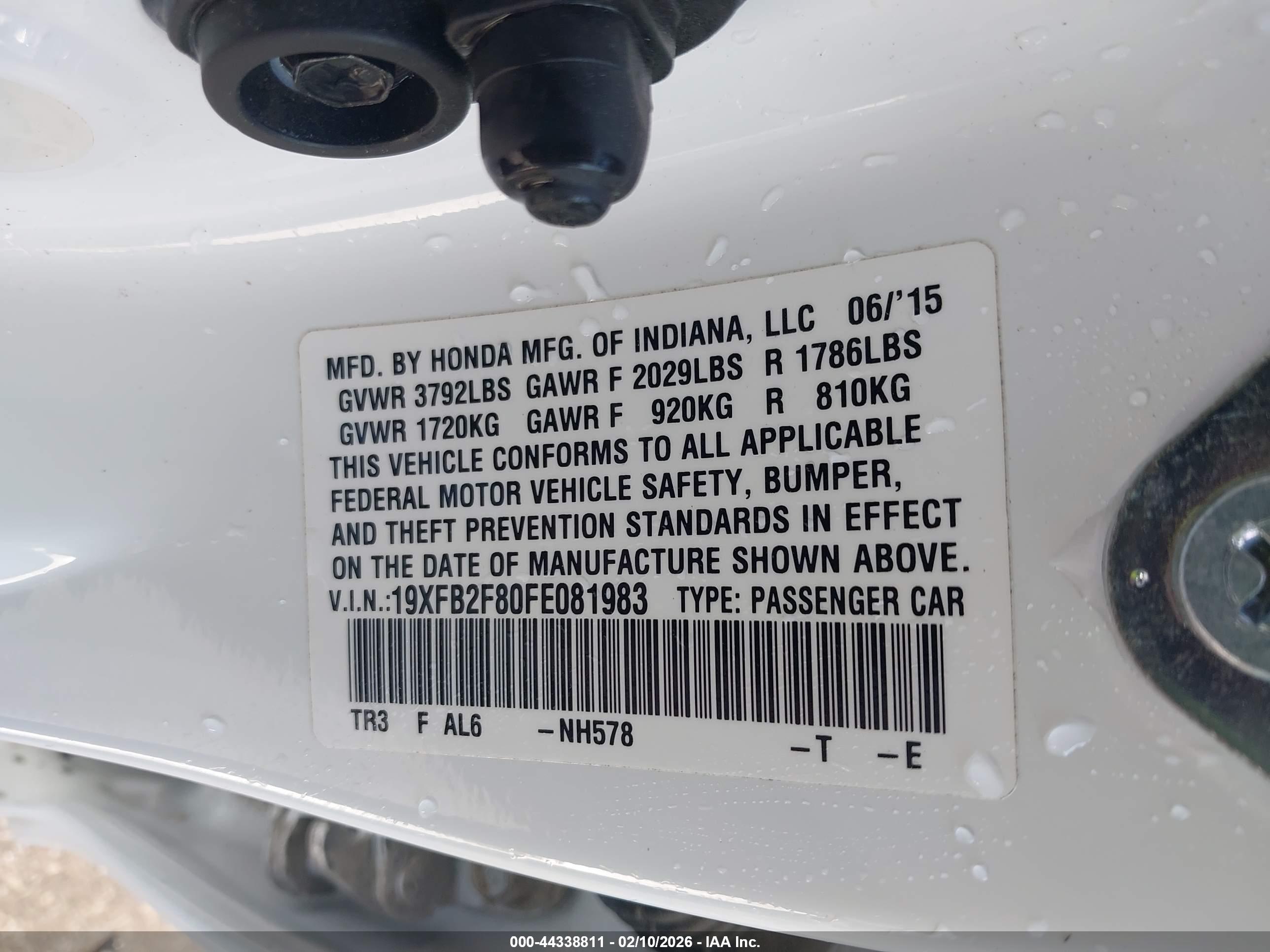 HONDA CIVIC image 9