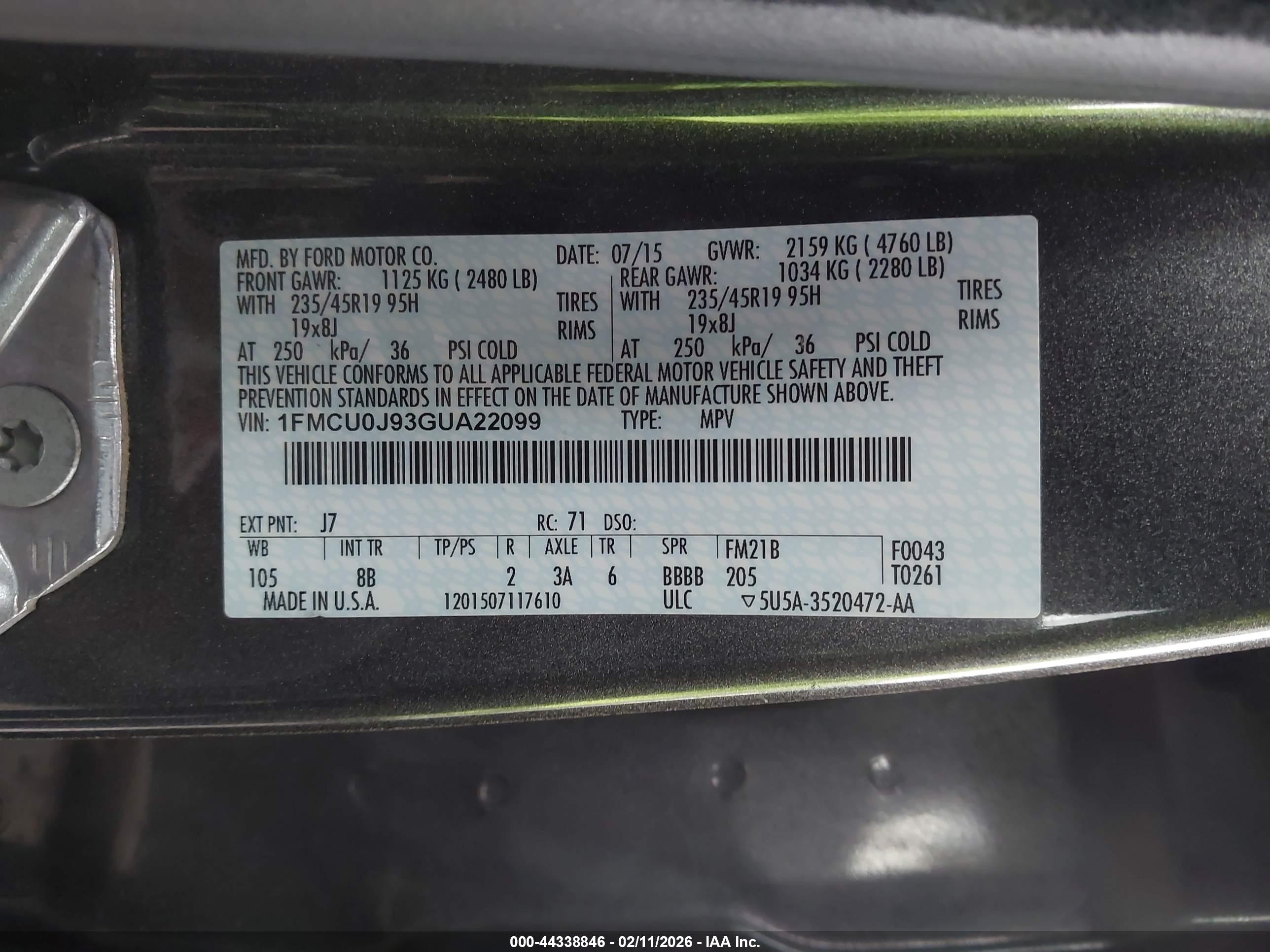 FORD ESCAPE image 9