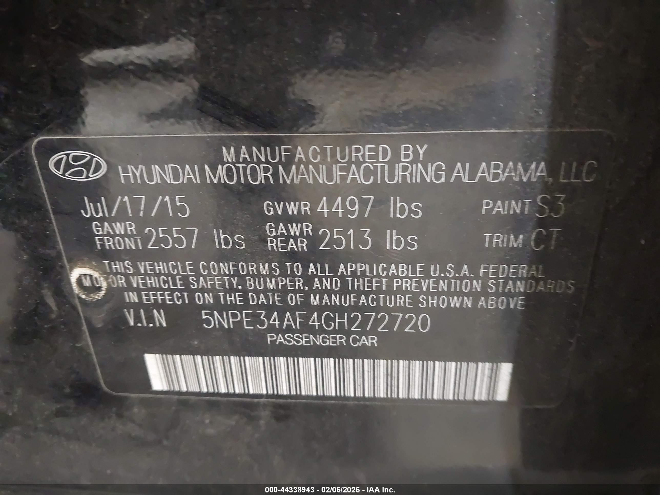 HYUNDAI SONATA image 9