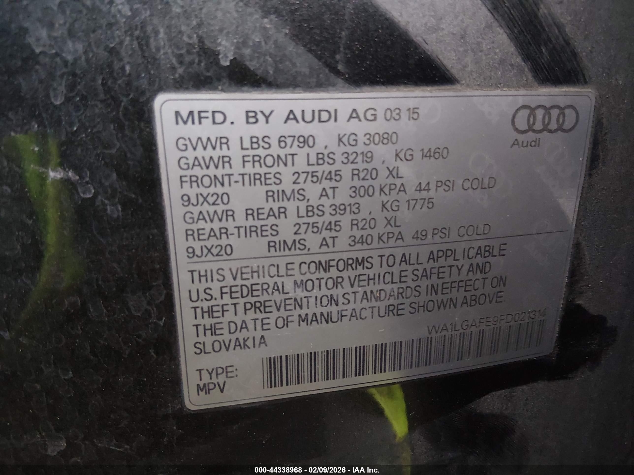 AUDI Q7 image 9
