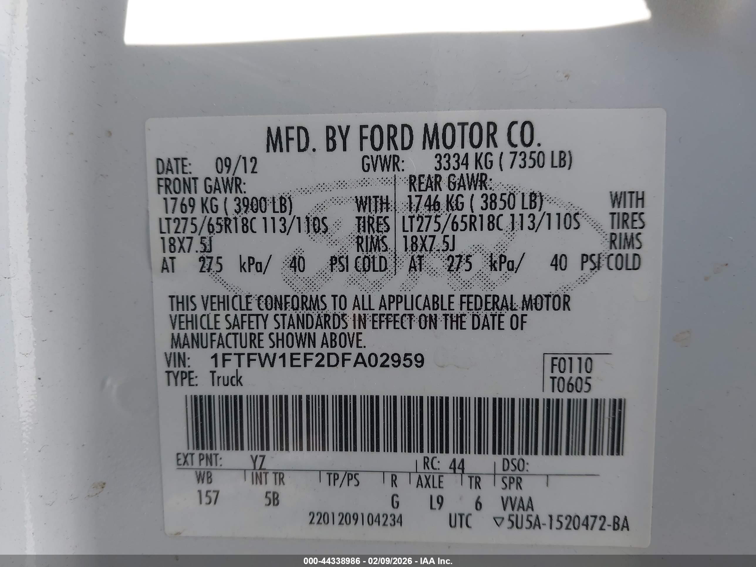 FORD F-150 image 9