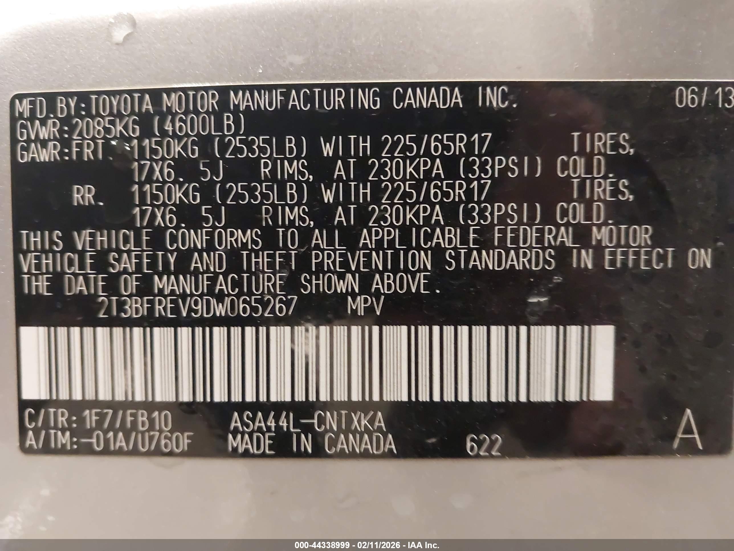 TOYOTA RAV4 image 9