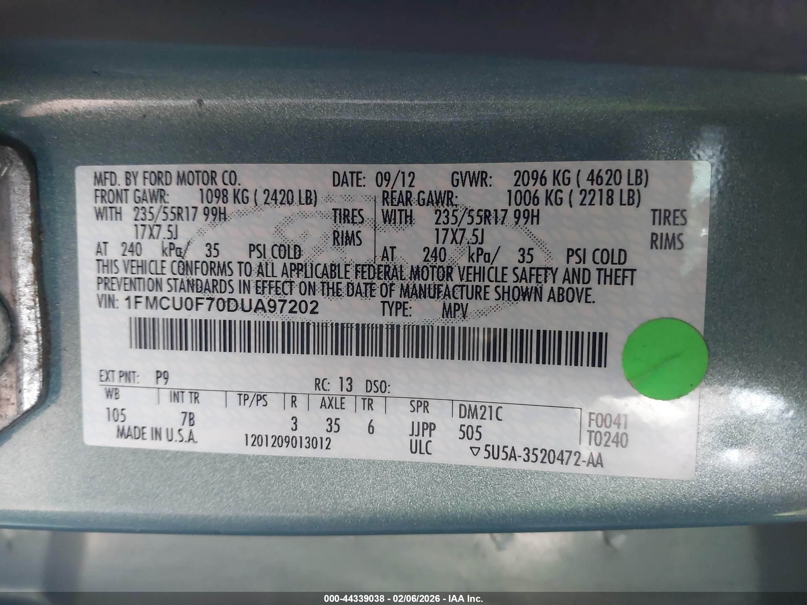 FORD ESCAPE image 9