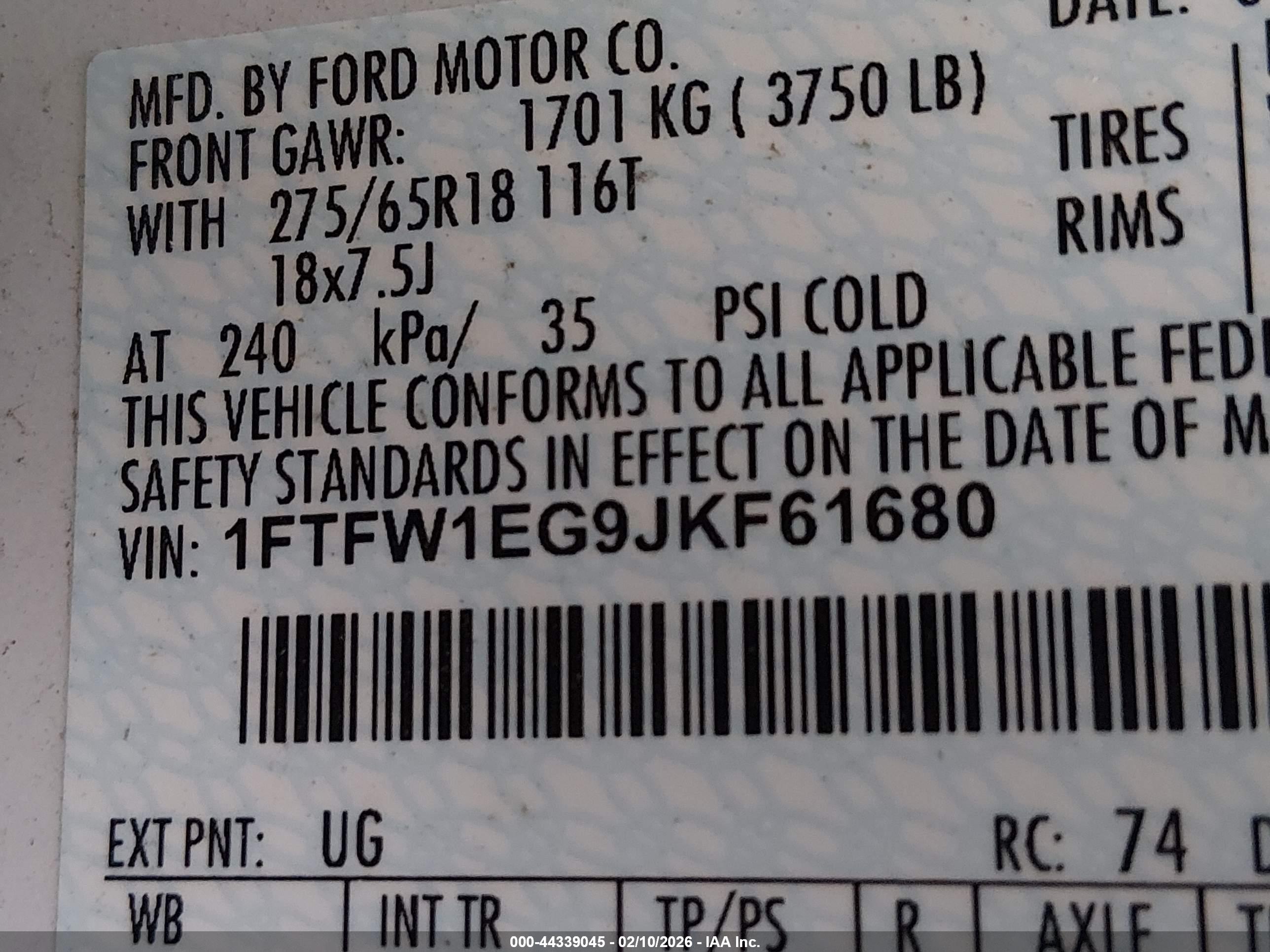 FORD F-150 image 9