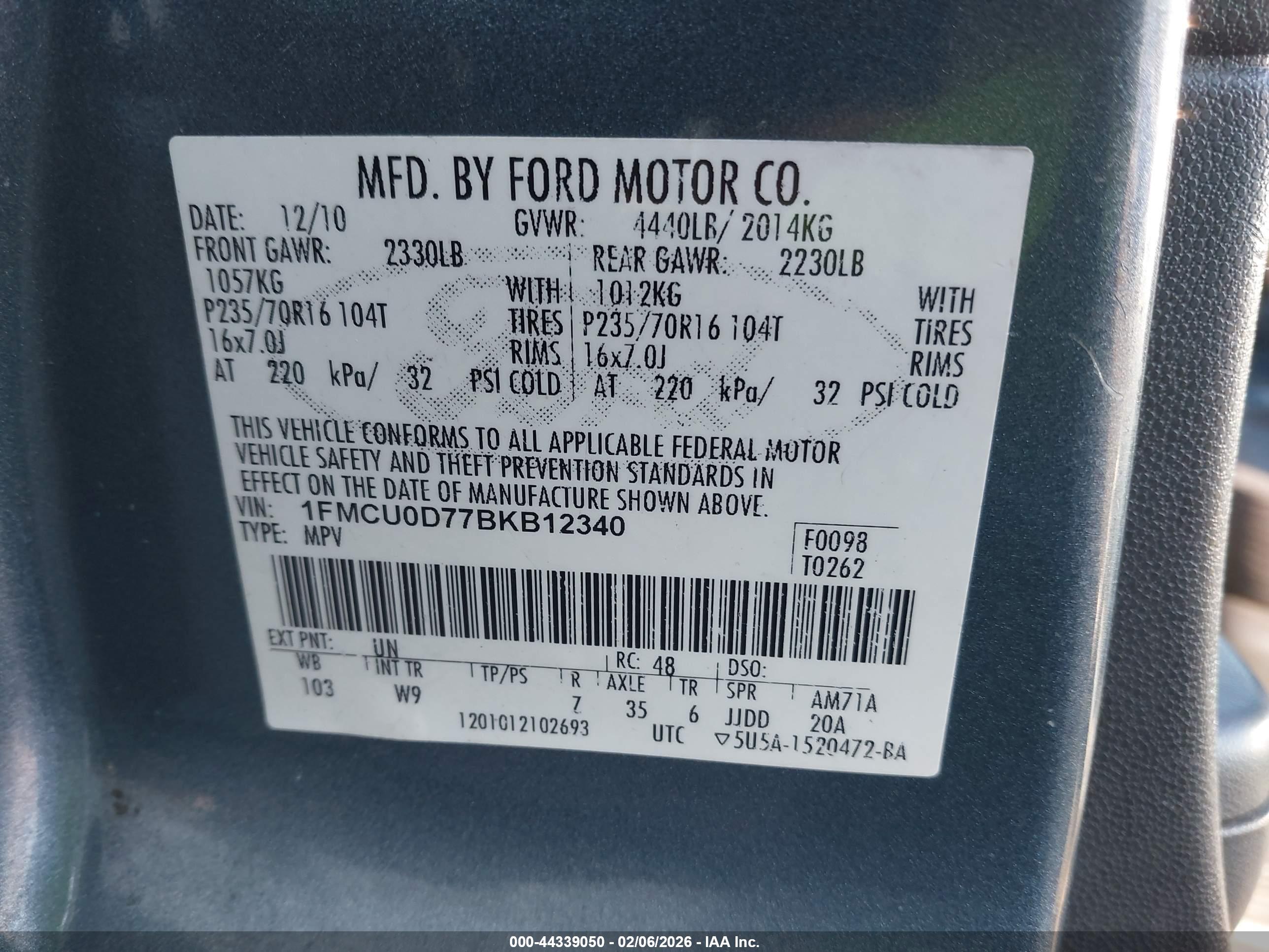 FORD ESCAPE image 9