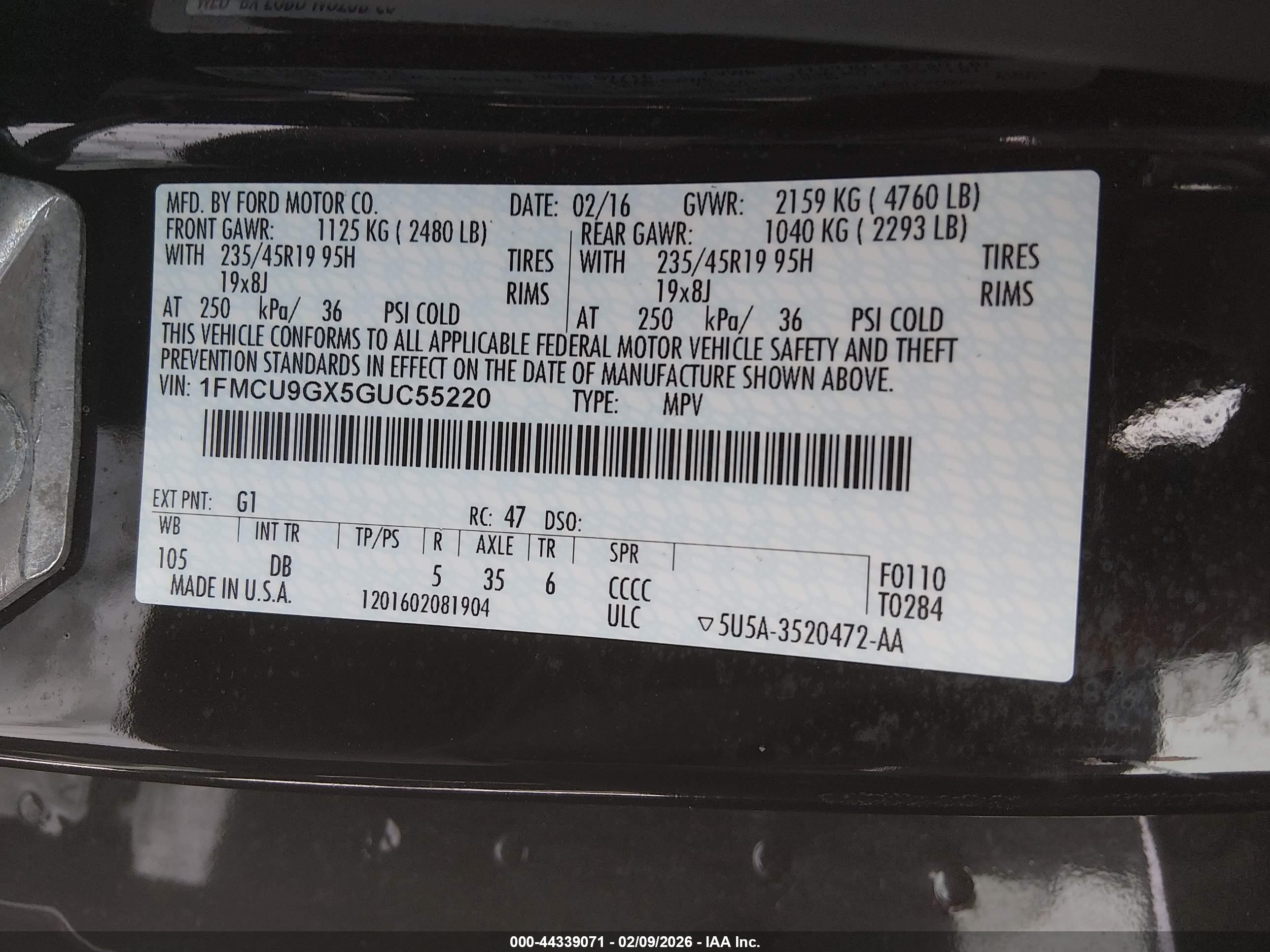 FORD ESCAPE image 9
