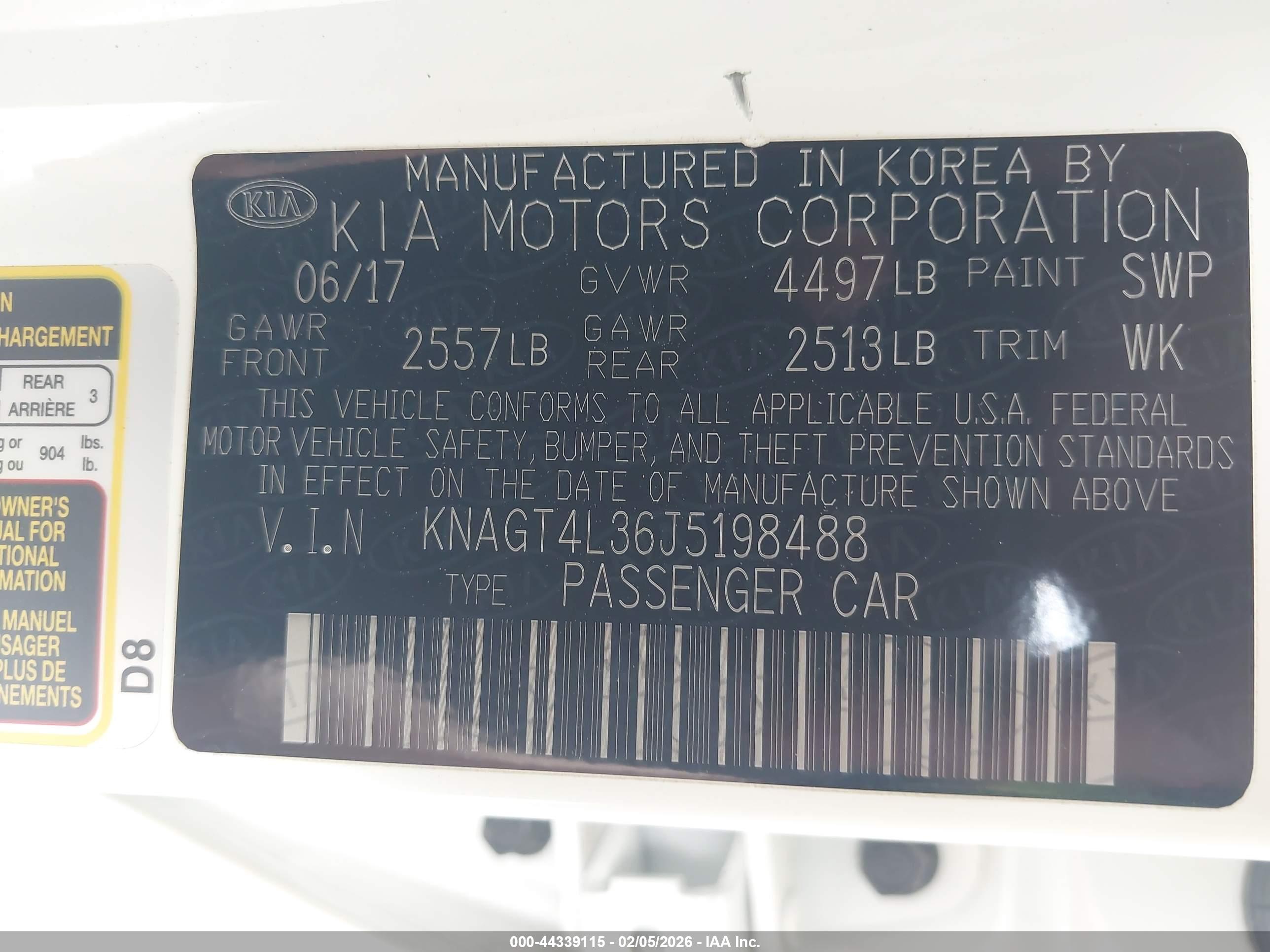 KIA OPTIMA image 9