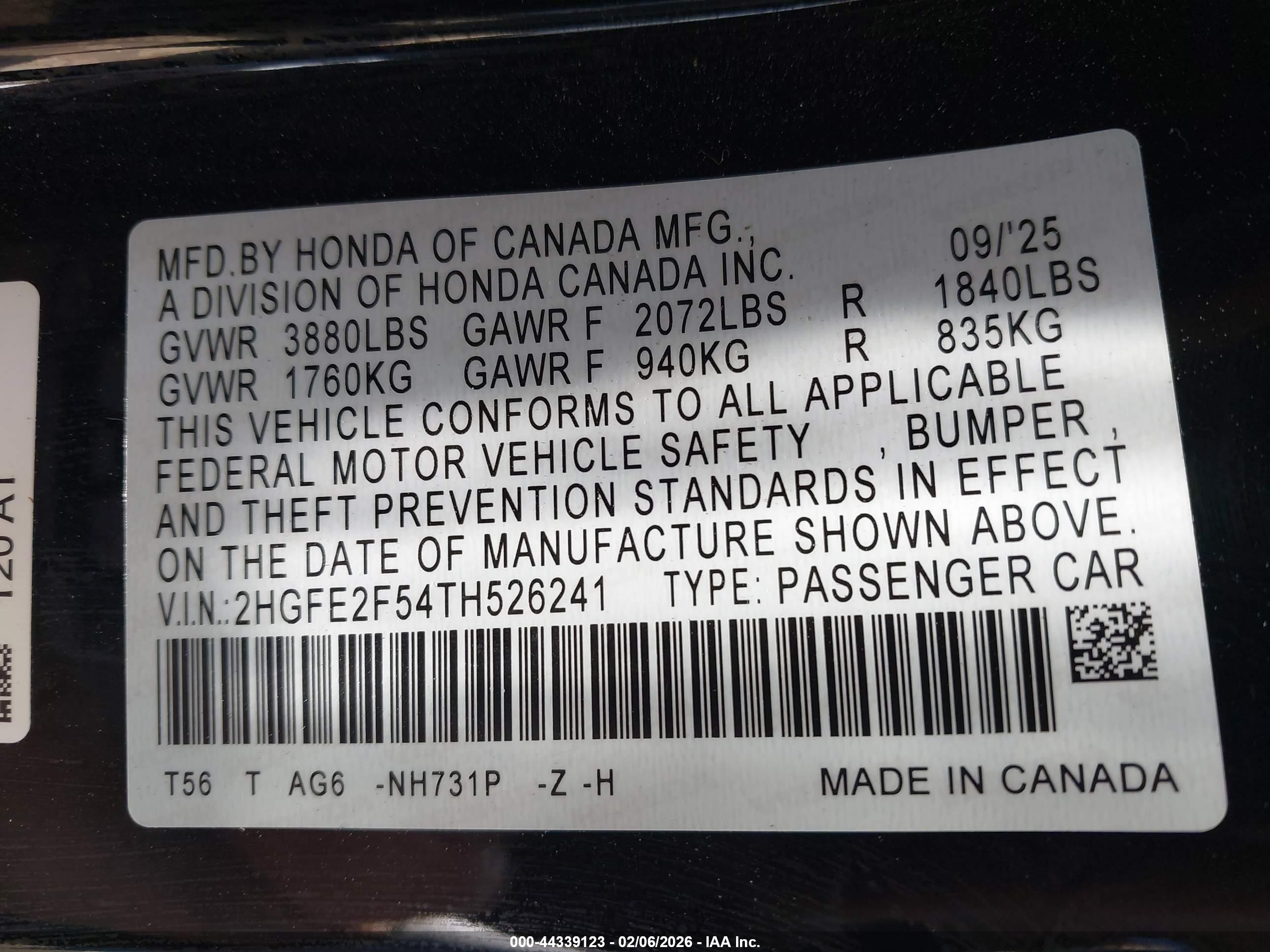 HONDA CIVIC image 9
